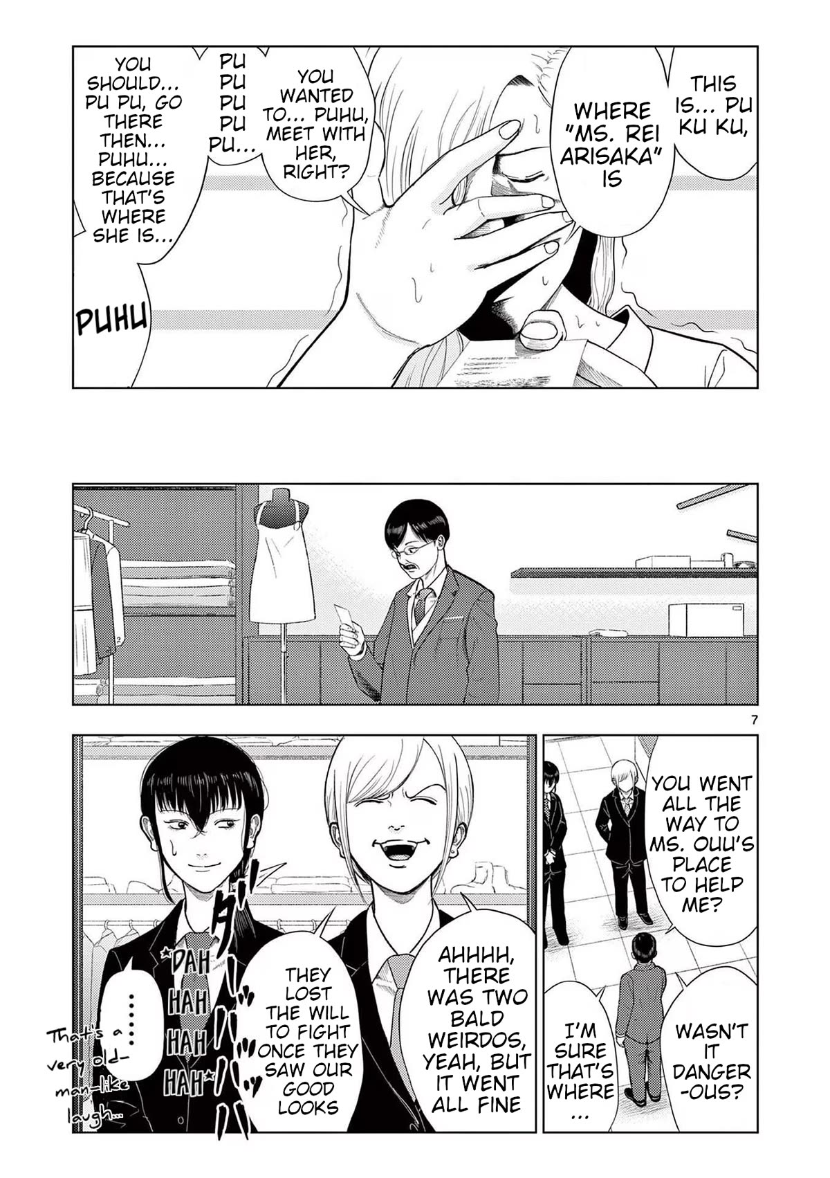 Shady Part-Time Jobs: No Escape chapter 128 page 7