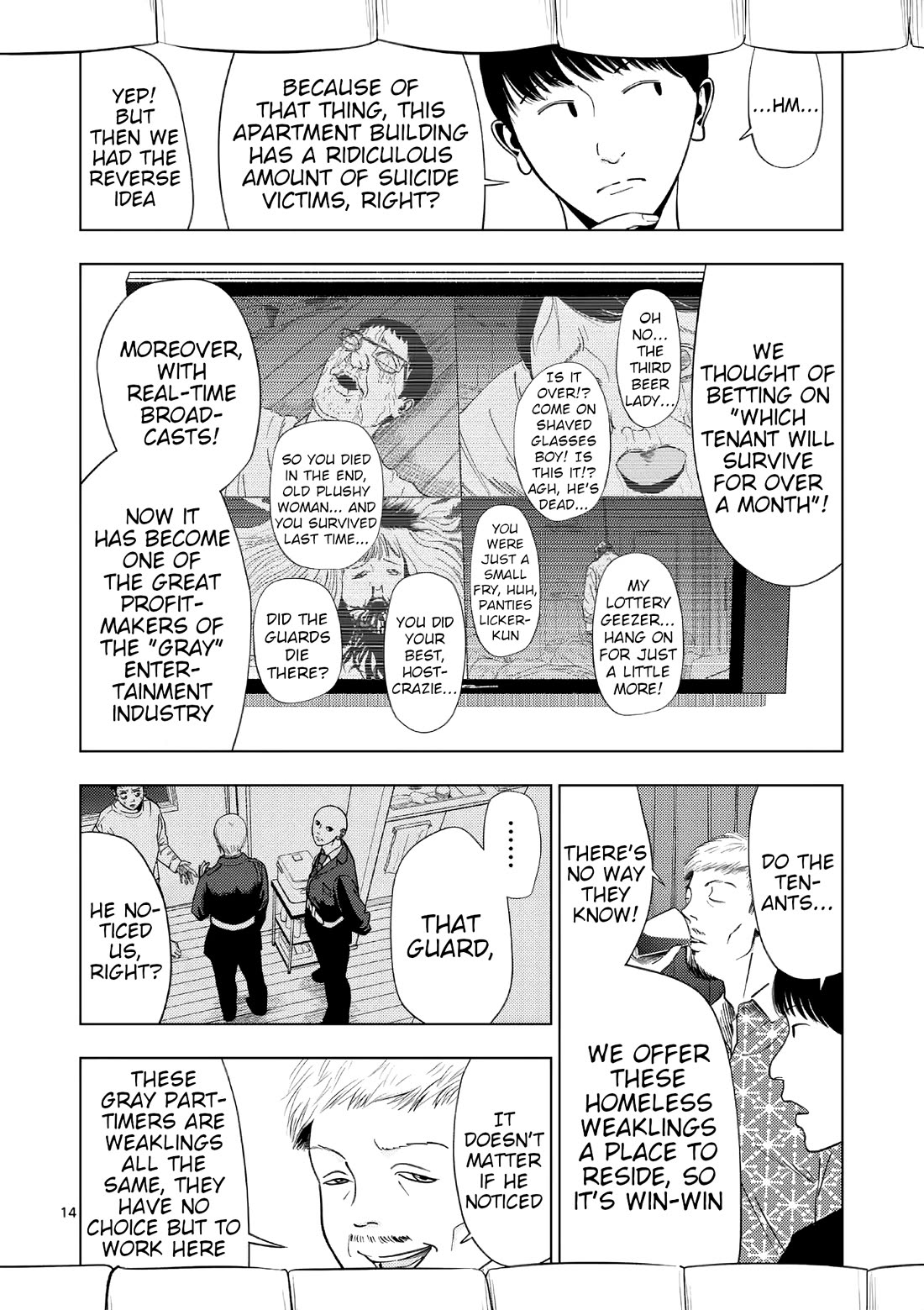 Shady Part-Time Jobs: No Escape chapter 155 page 14