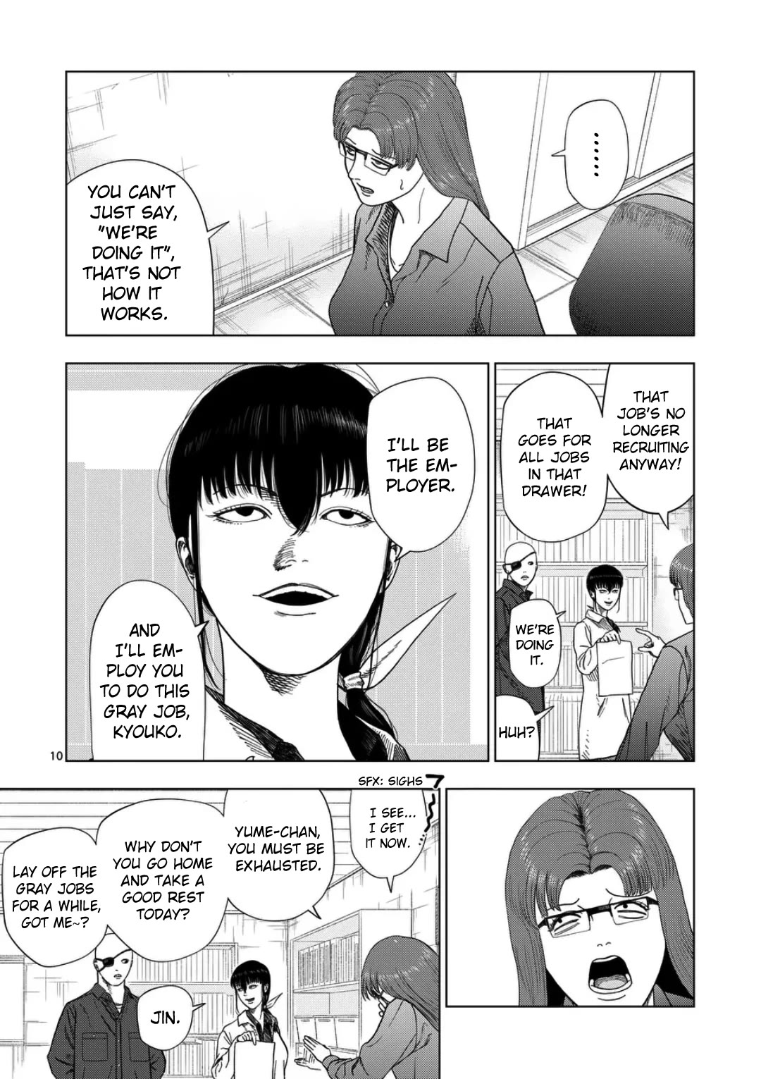 Shady Part-Time Jobs: No Escape chapter 234 page 9