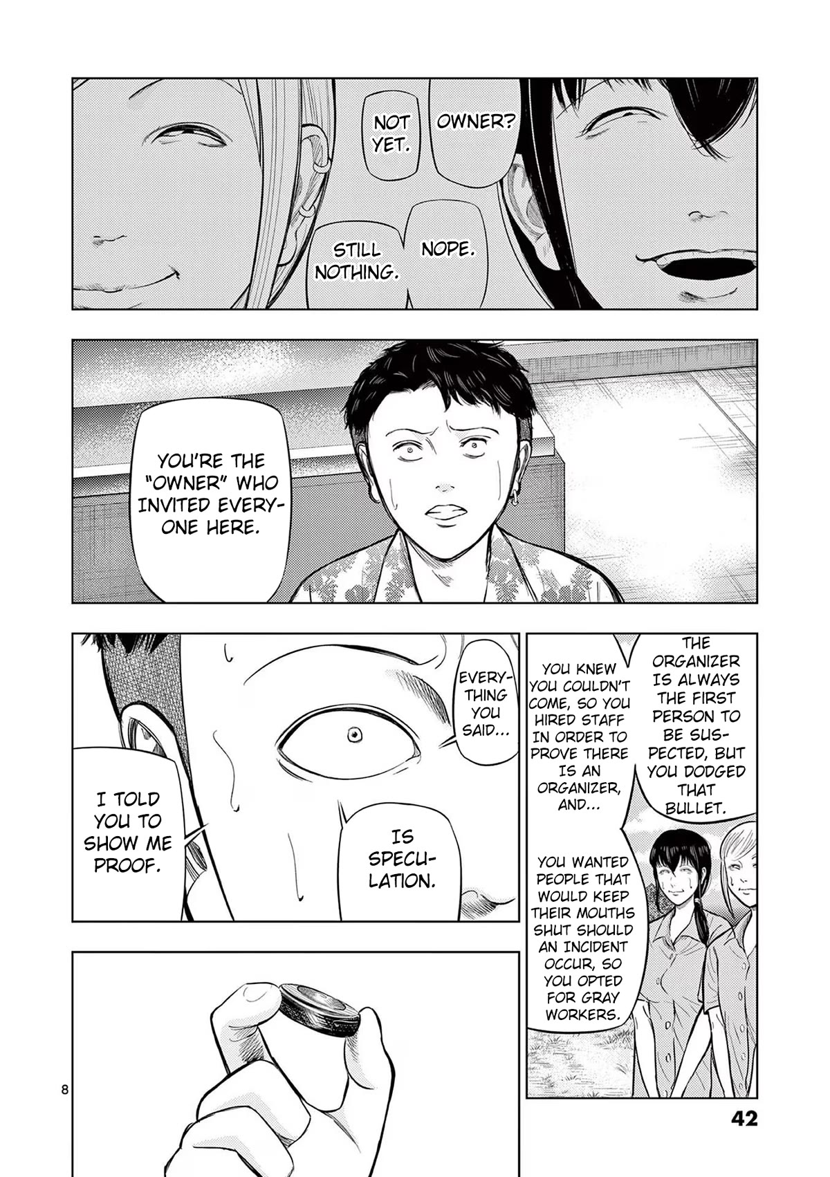 Shady Part-Time Jobs: No Escape chapter 62 page 8