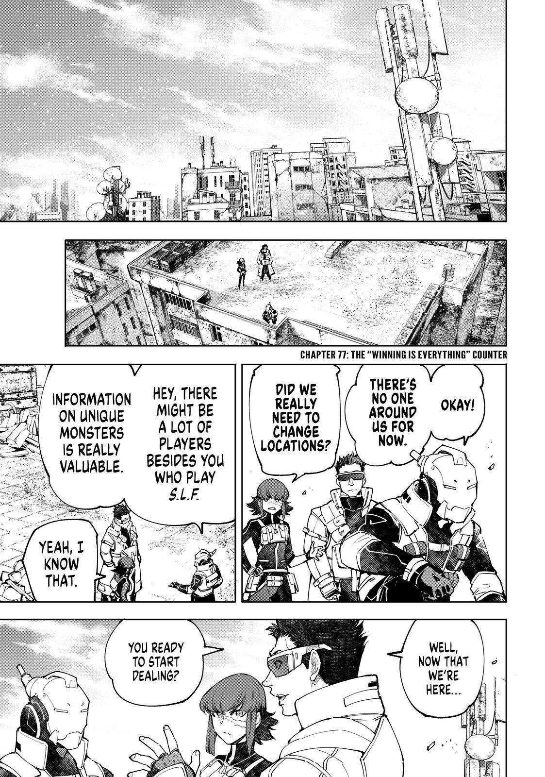 Shangri-La Frontier chapter 77 page 1