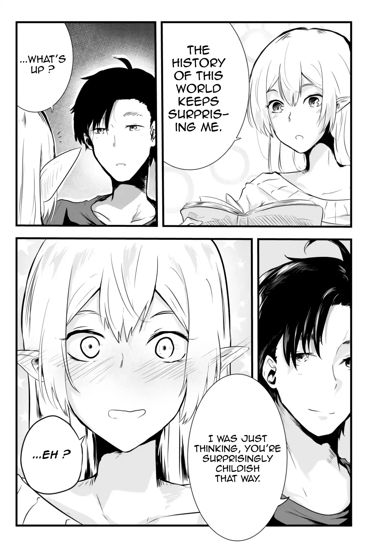 Sharing Life on a Deserted Island with an Elf chapter 2 page 10