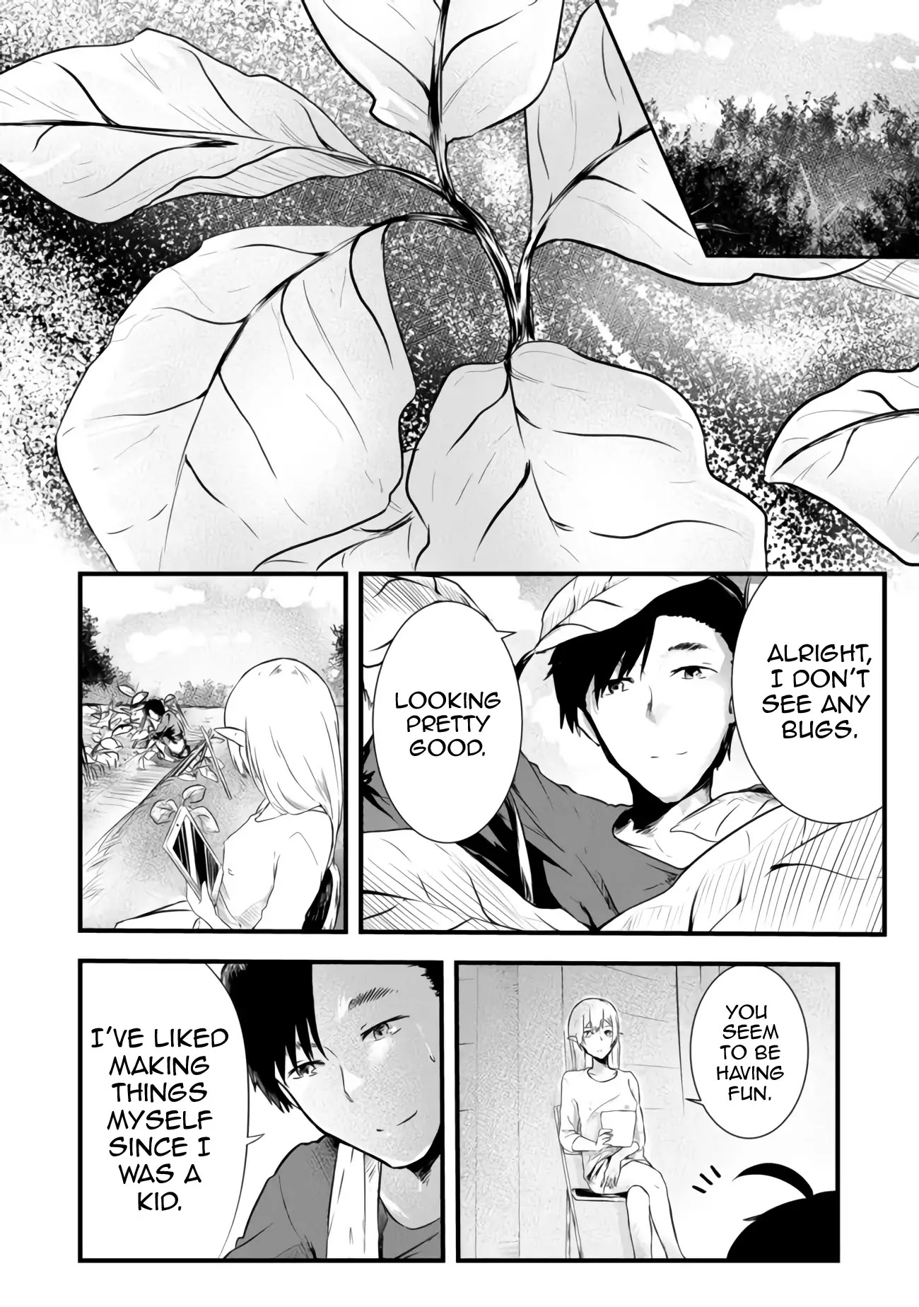 Sharing Life on a Deserted Island with an Elf chapter 2 page 13