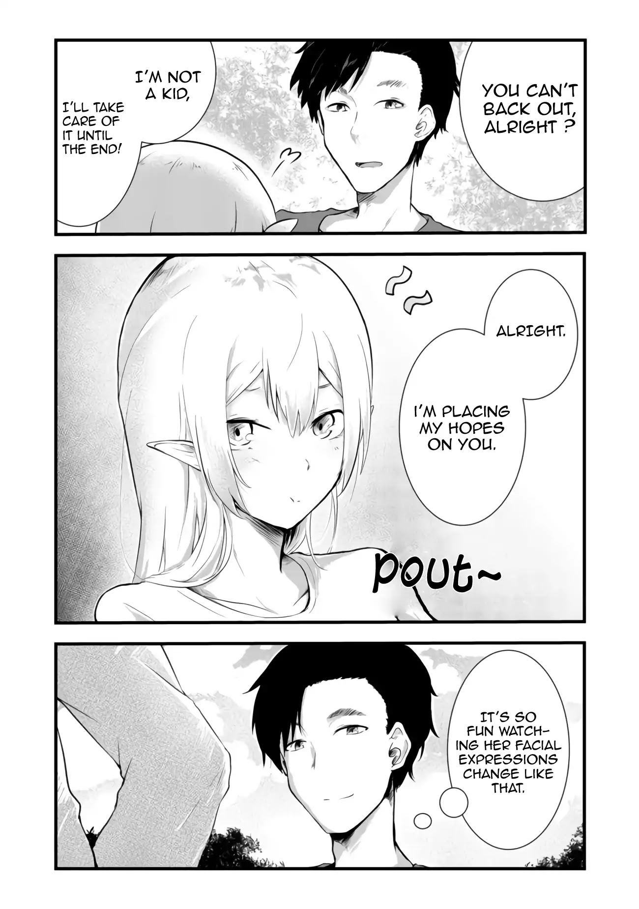 Sharing Life on a Deserted Island with an Elf chapter 2 page 17