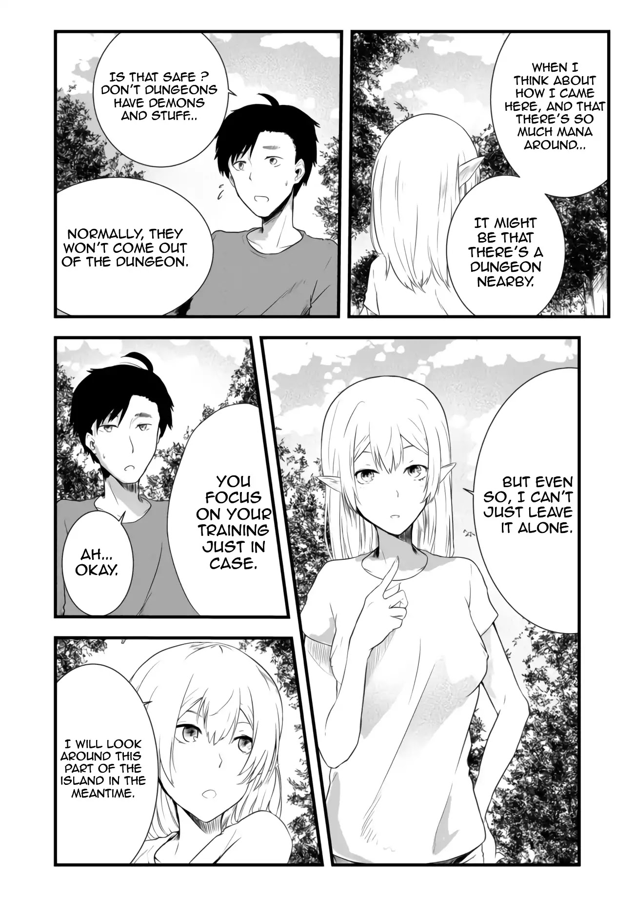 Sharing Life on a Deserted Island with an Elf chapter 2 page 29