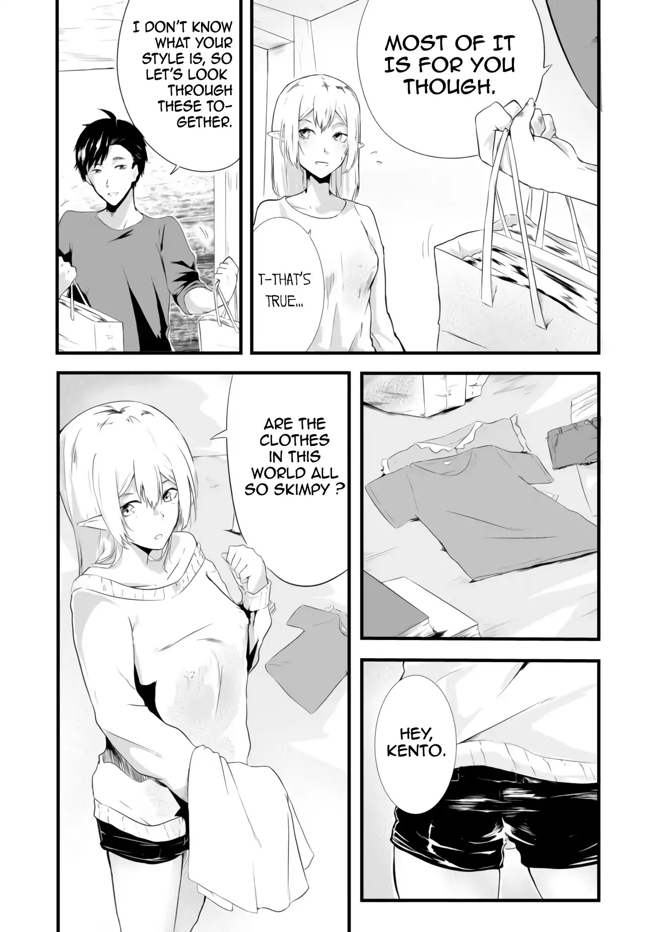 Sharing Life on a Deserted Island with an Elf chapter 2 page 3