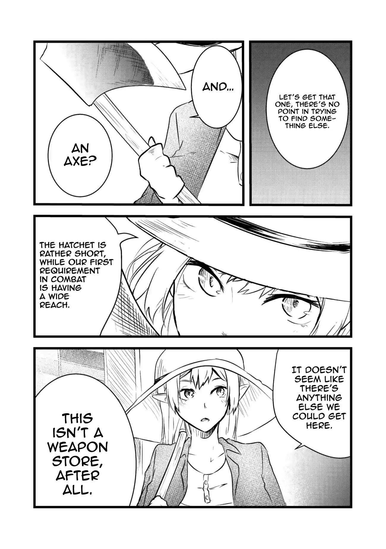 Sharing Life on a Deserted Island with an Elf chapter 3.2 page 13