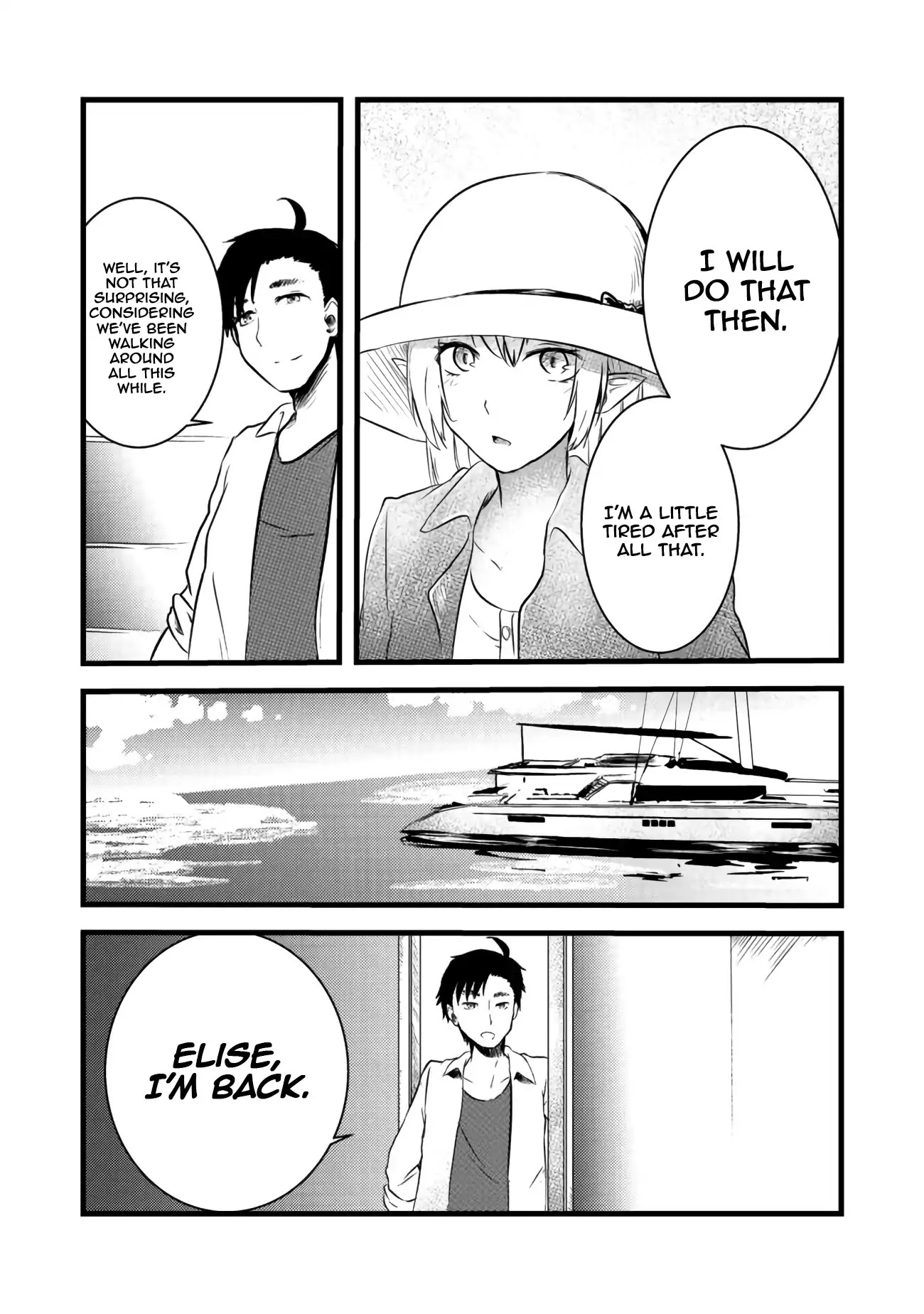 Sharing Life on a Deserted Island with an Elf chapter 3.2 page 16