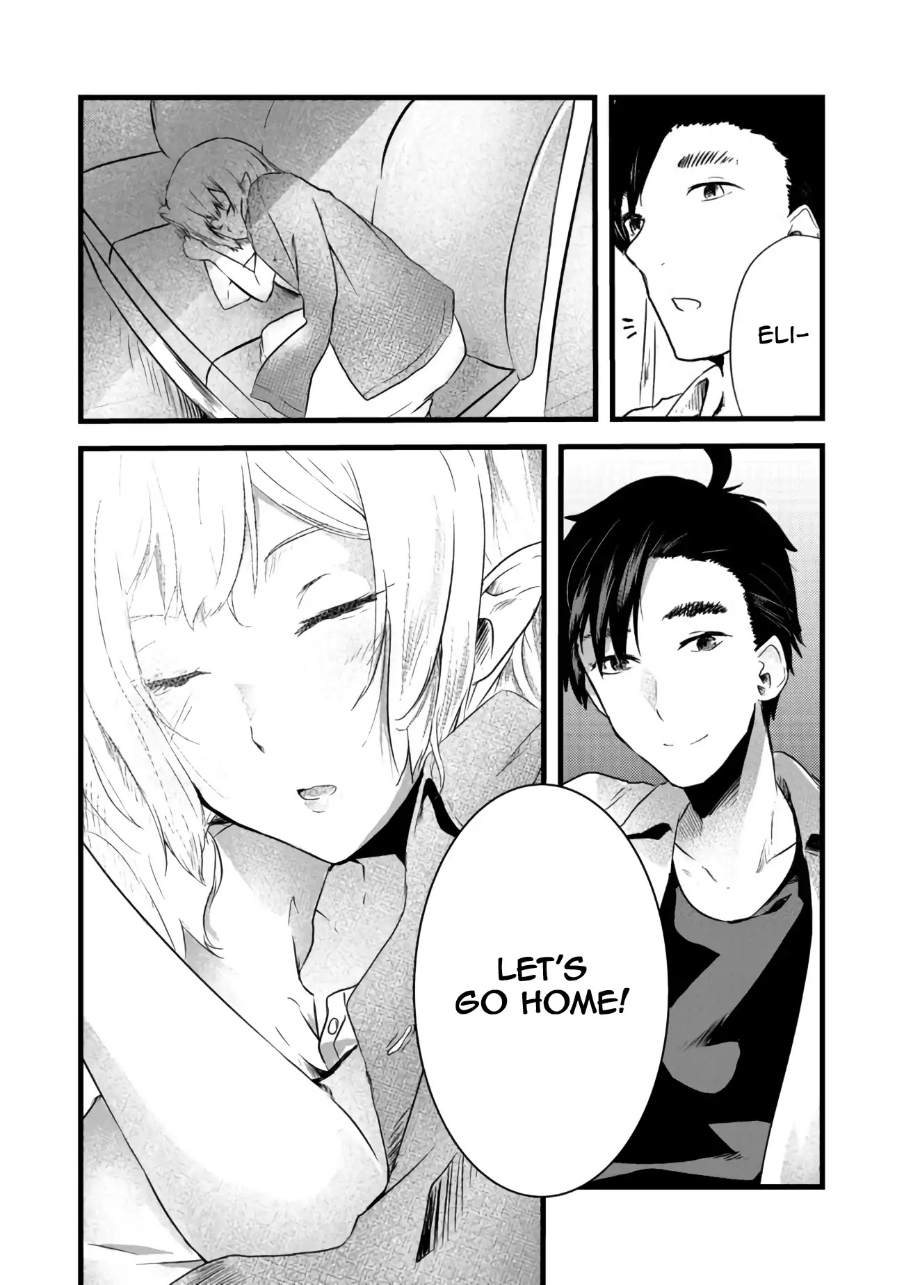 Sharing Life on a Deserted Island with an Elf chapter 3.2 page 17