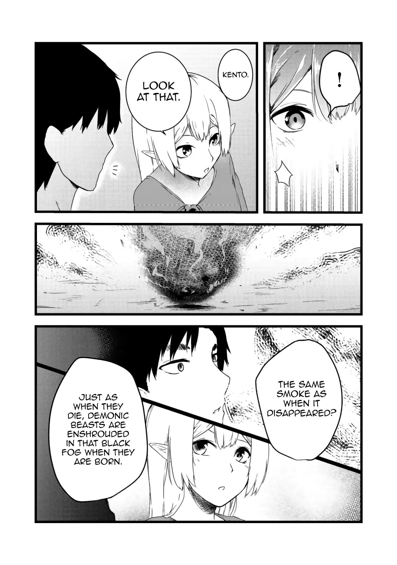 Sharing Life on a Deserted Island with an Elf chapter 4 page 19