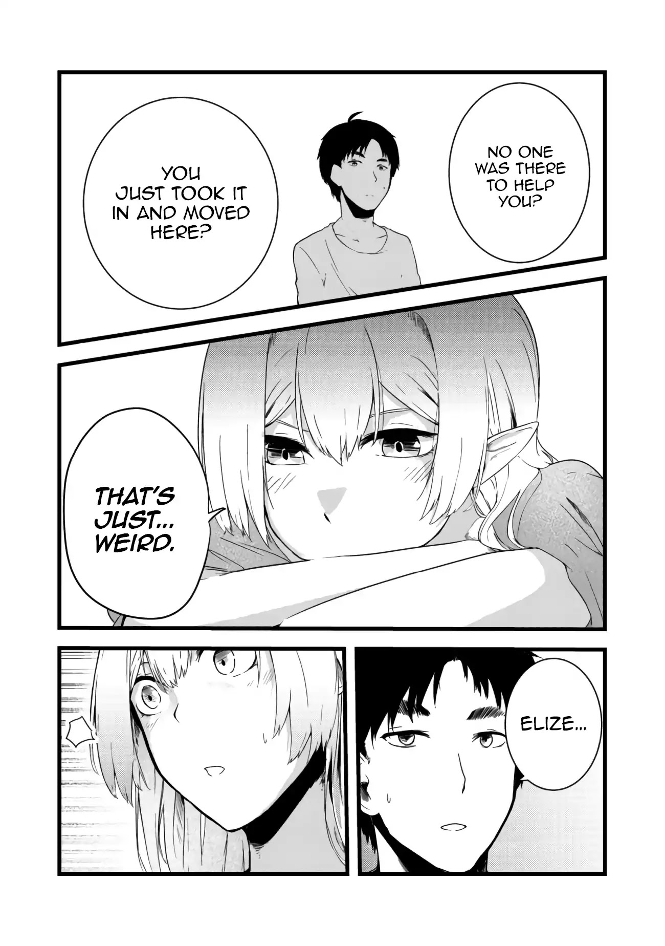 Sharing Life on a Deserted Island with an Elf chapter 4 page 34