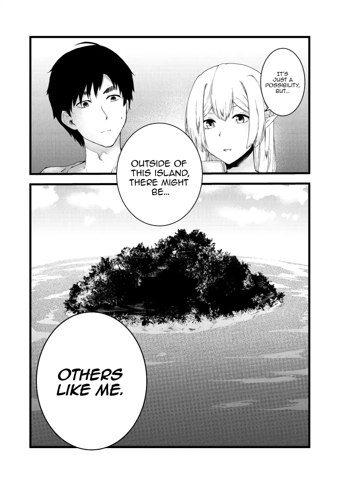 Sharing Life on a Deserted Island with an Elf chapter 4 page 42