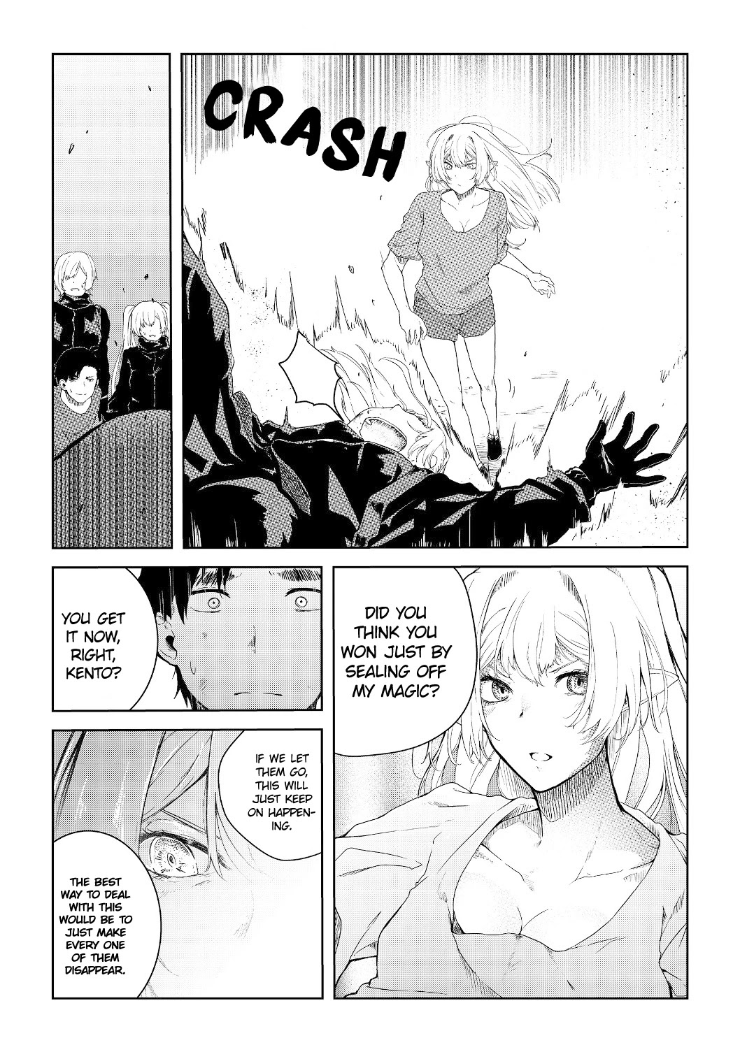 Sharing Life on a Deserted Island with an Elf chapter 6 page 18