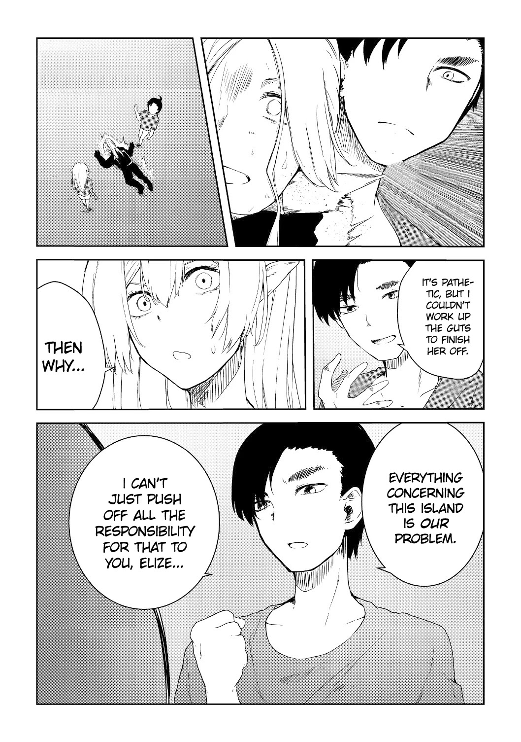Sharing Life on a Deserted Island with an Elf chapter 6 page 23