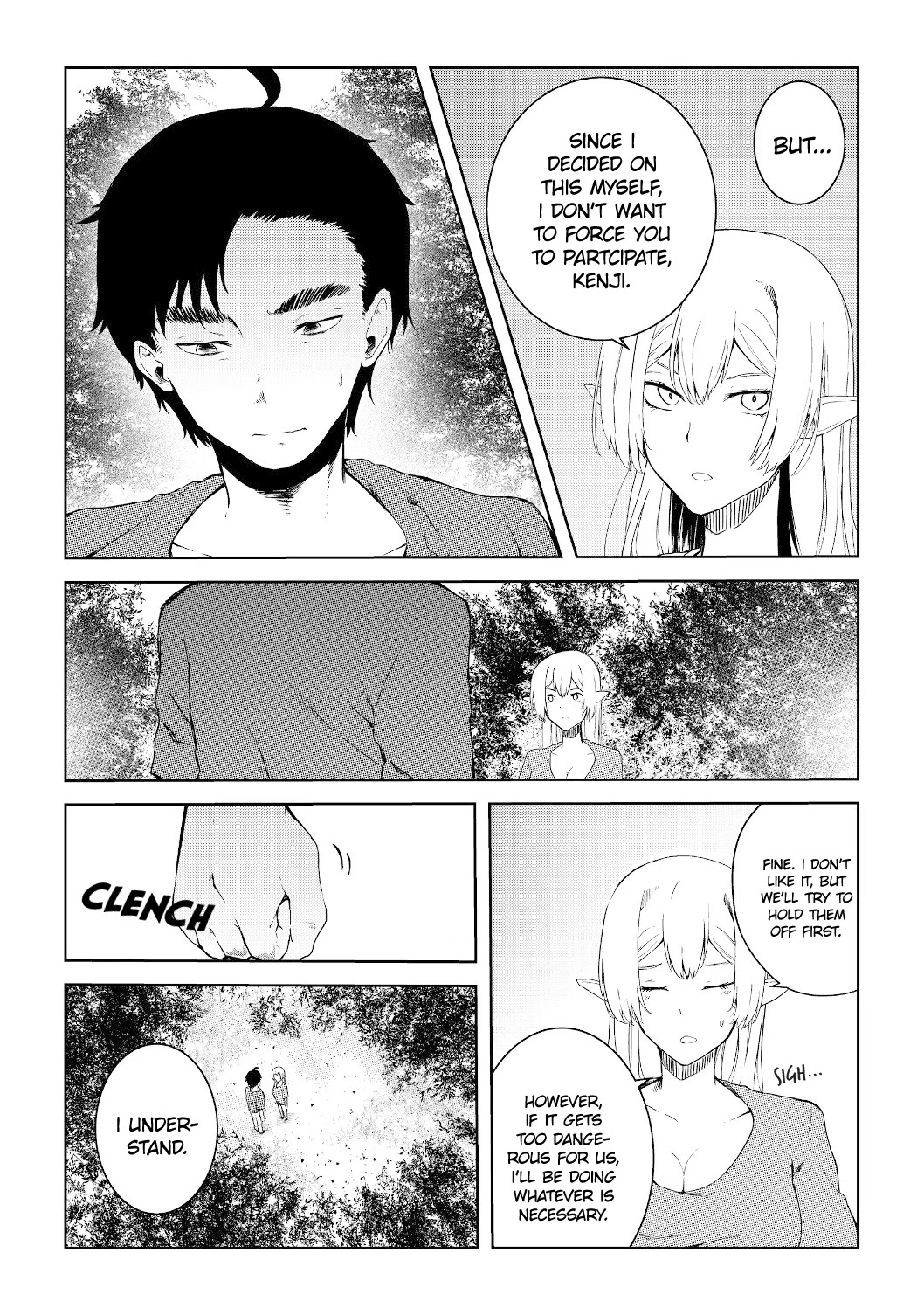 Sharing Life on a Deserted Island with an Elf chapter 6 page 7