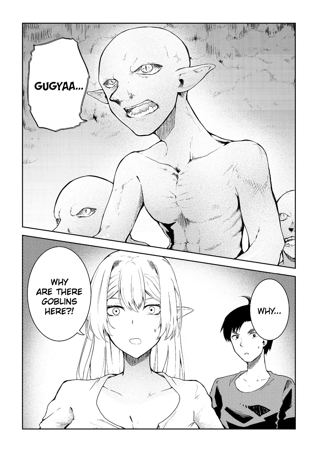 Sharing Life on a Deserted Island with an Elf chapter 7 page 1