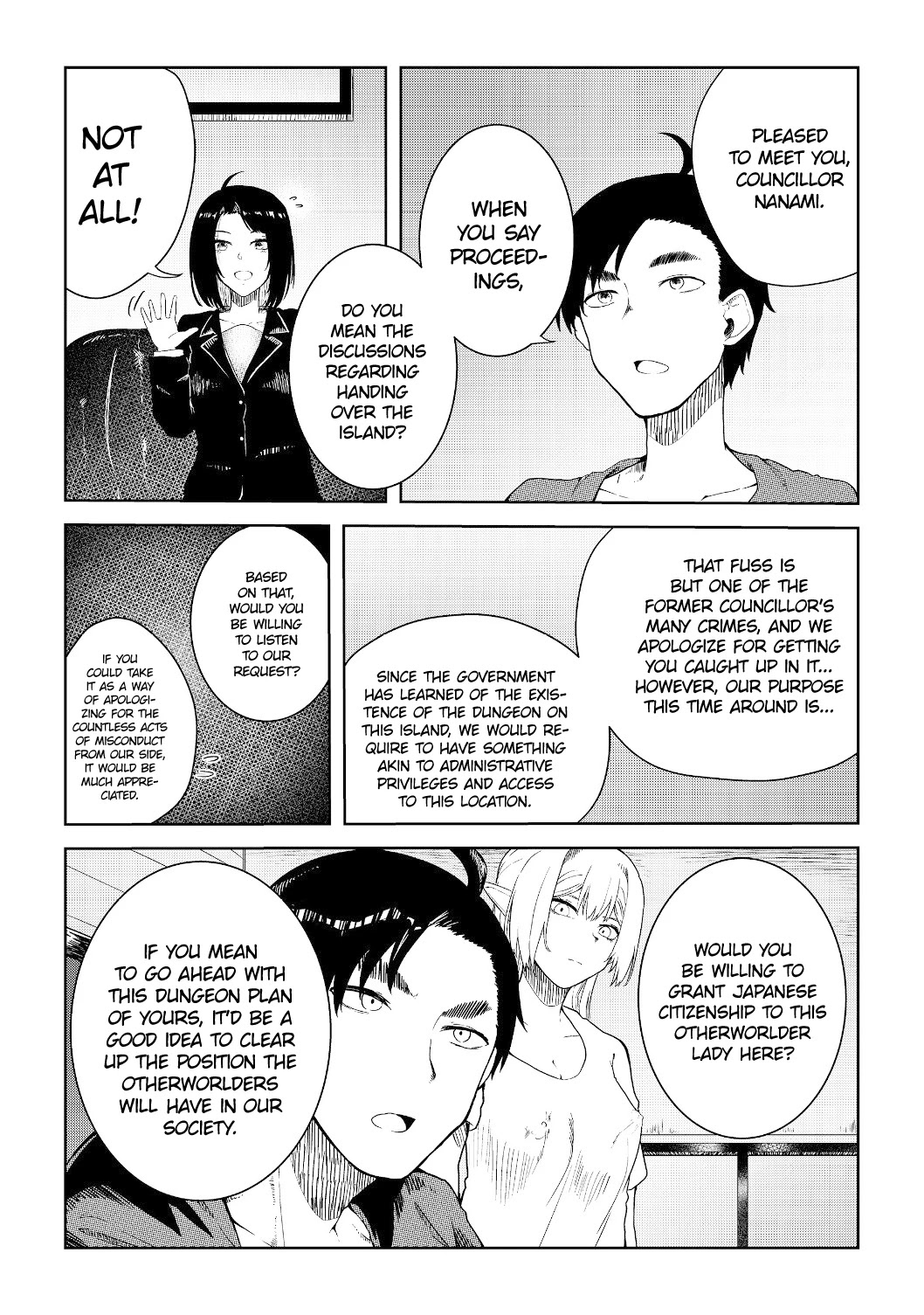 Sharing Life on a Deserted Island with an Elf chapter 7 page 12