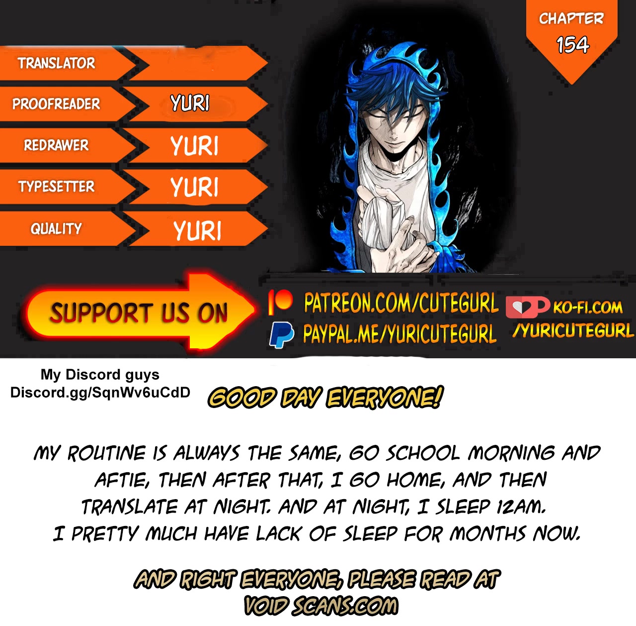 Shark chapter 154 page 1