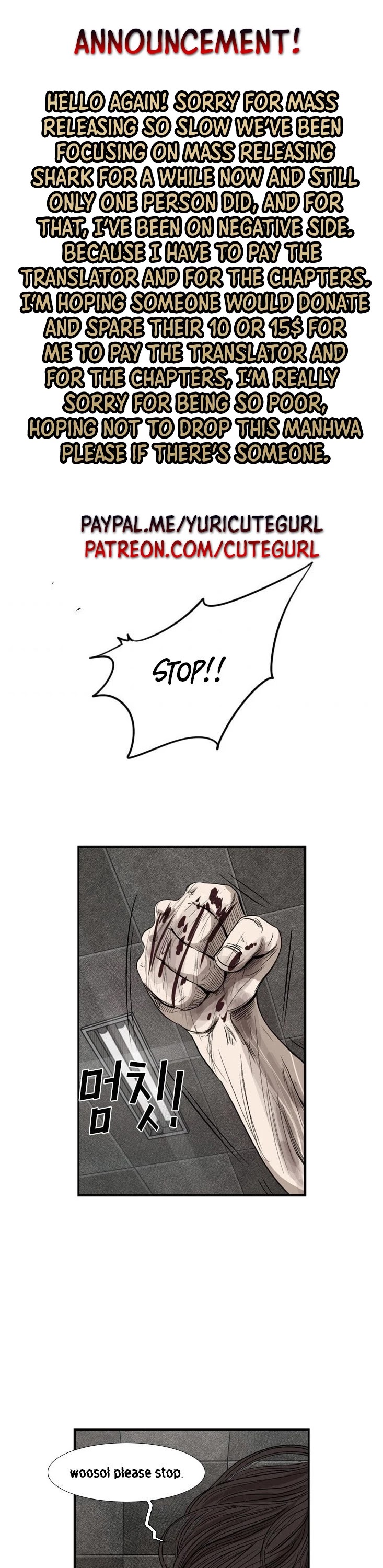 Shark chapter 89 page 1