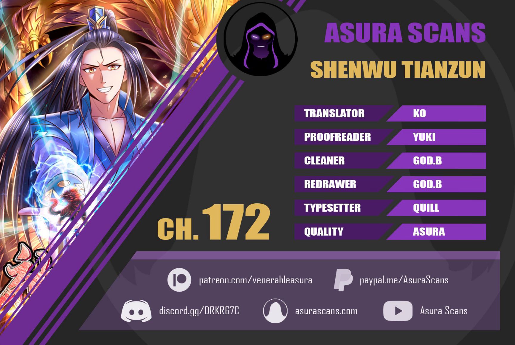 Shenwu Tianzun chapter 172 page 1