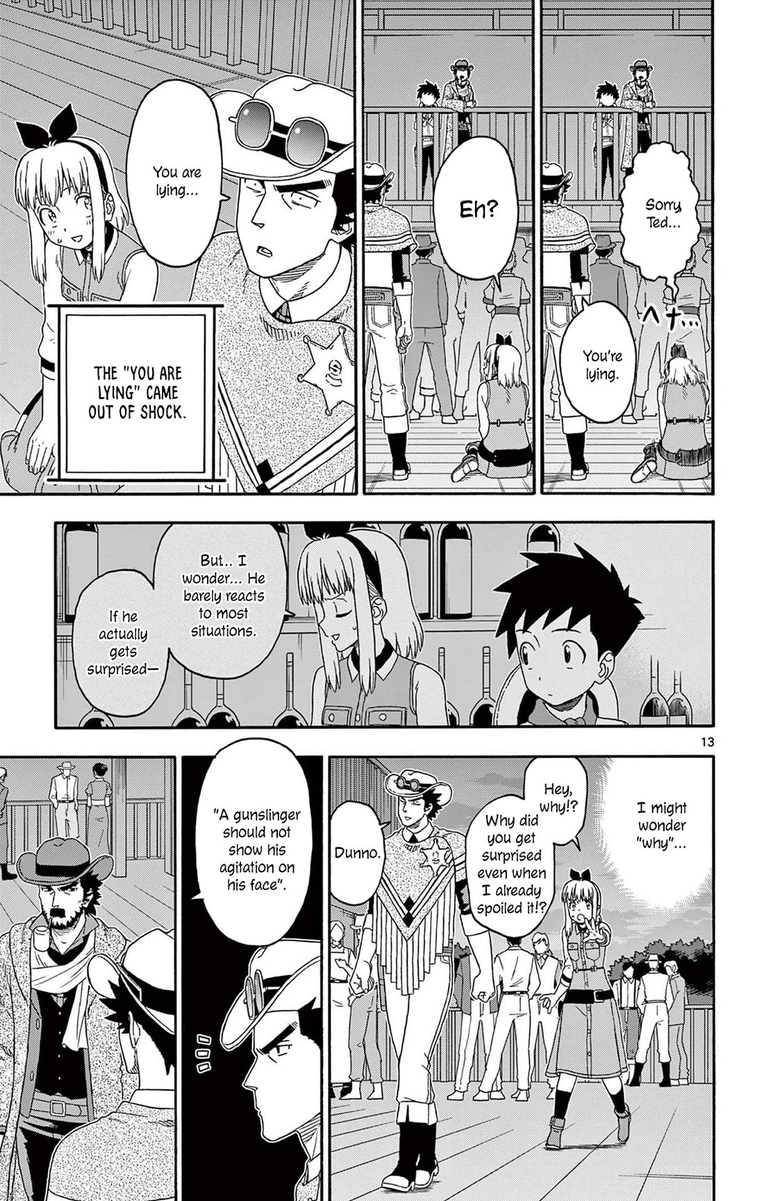 Sheriff Evans' Lies chapter 199 page 13