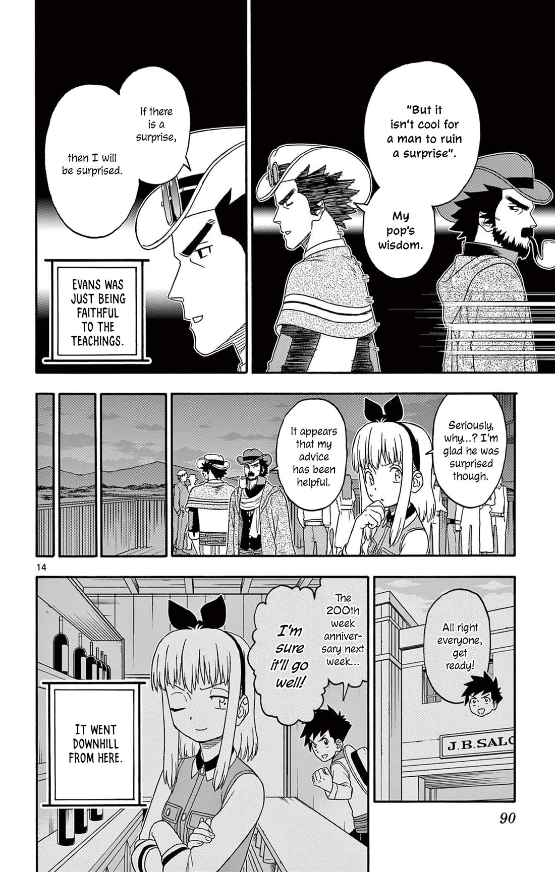 Sheriff Evans' Lies chapter 199 page 14