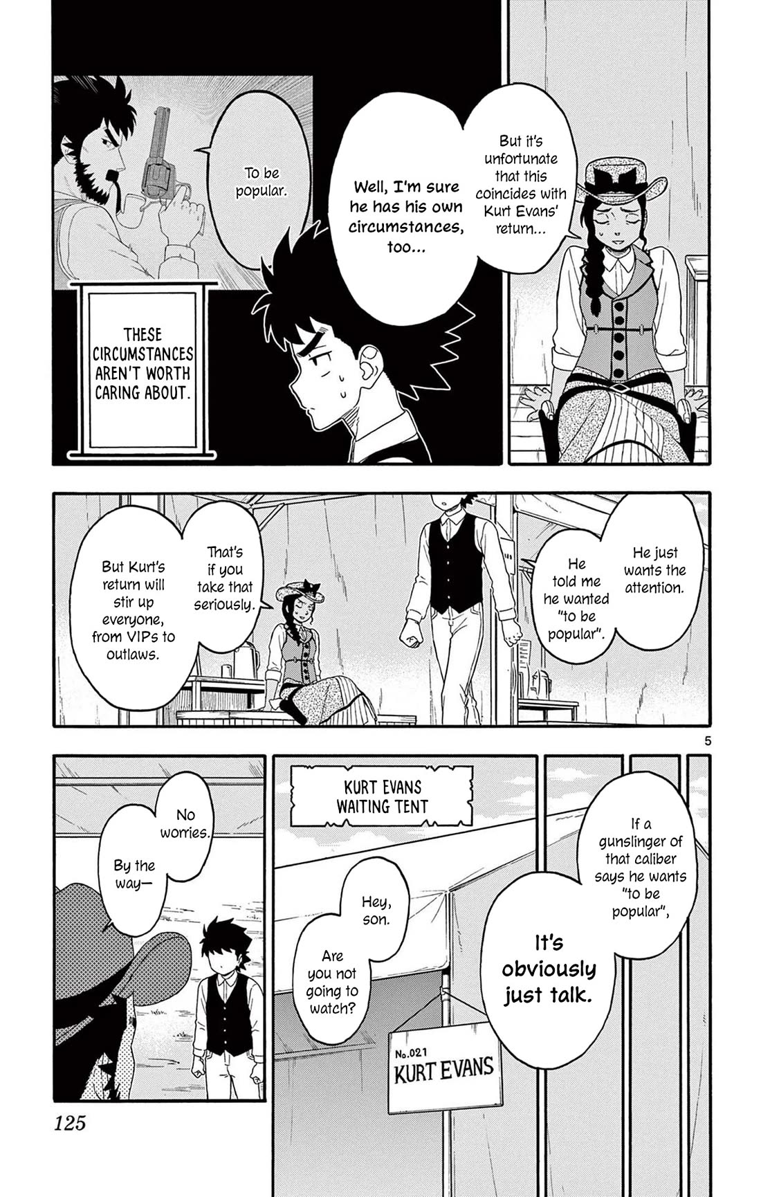 Sheriff Evans' Lies chapter 202 page 5