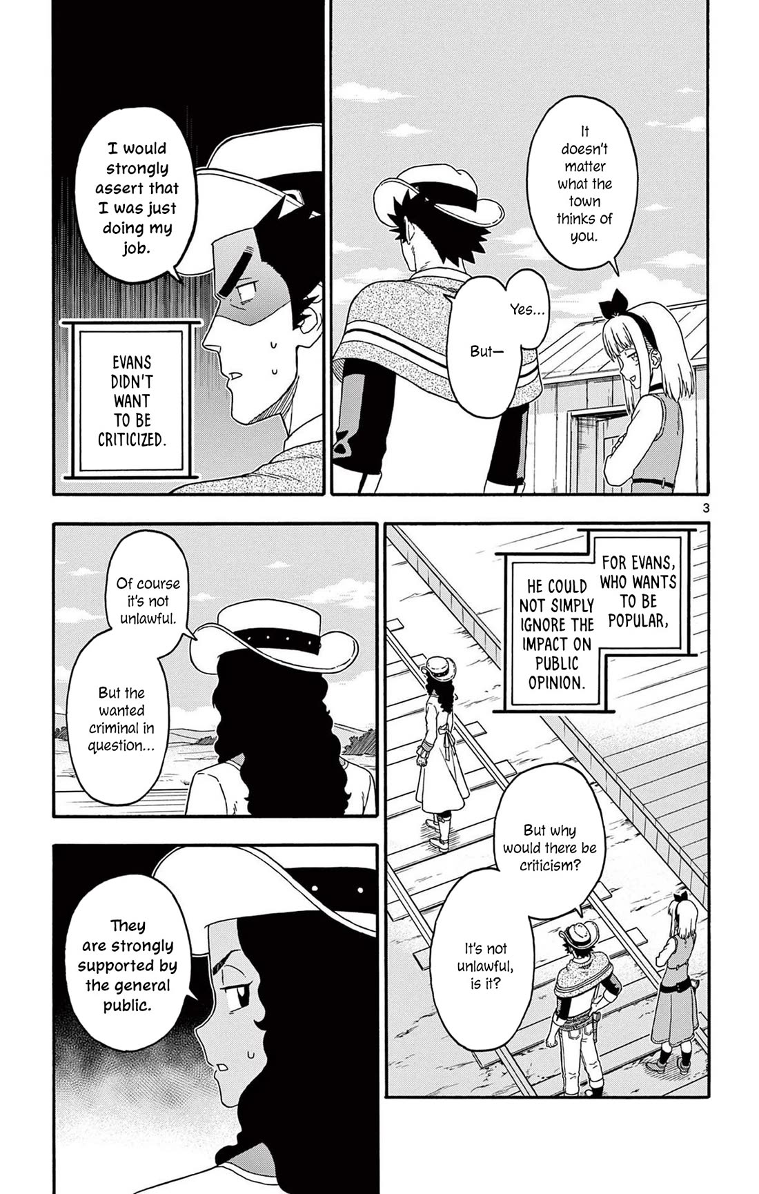 Sheriff Evans' Lies chapter 205 page 3