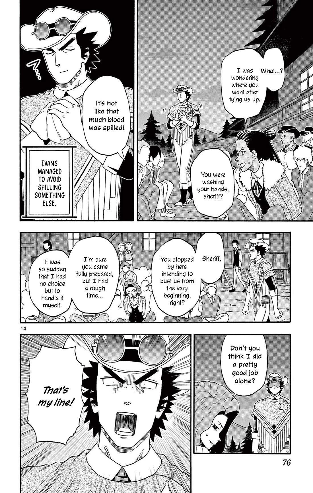 Sheriff Evans' Lies chapter 210 page 14