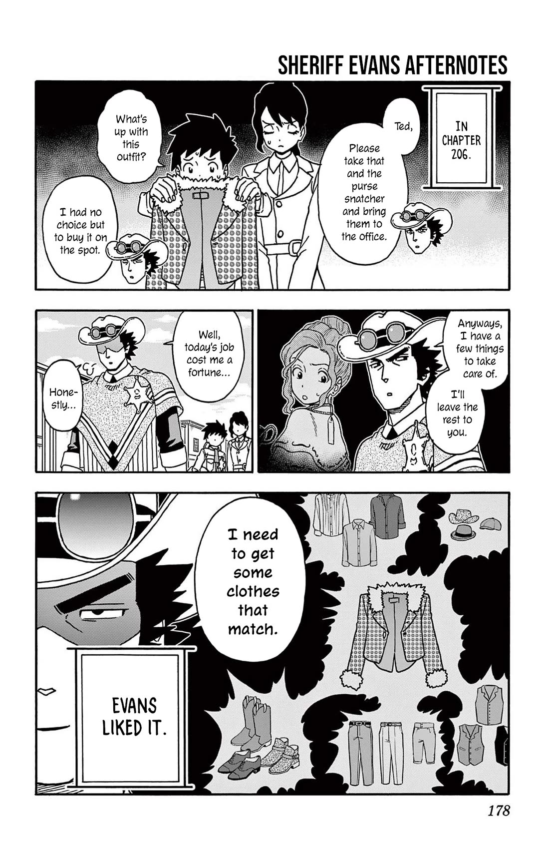 Sheriff Evans' Lies chapter 217.5 page 1