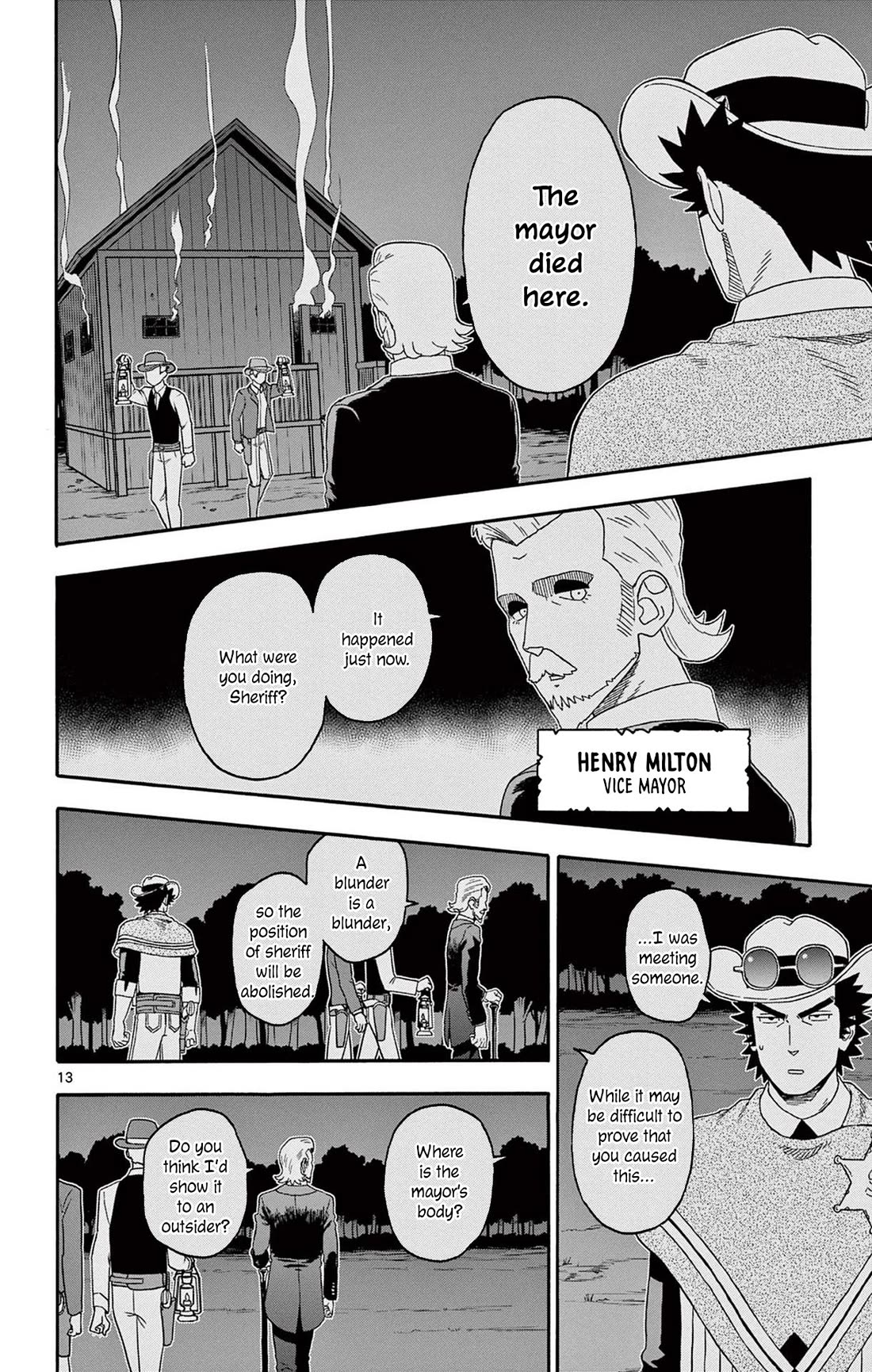 Sheriff Evans' Lies chapter 221 page 14