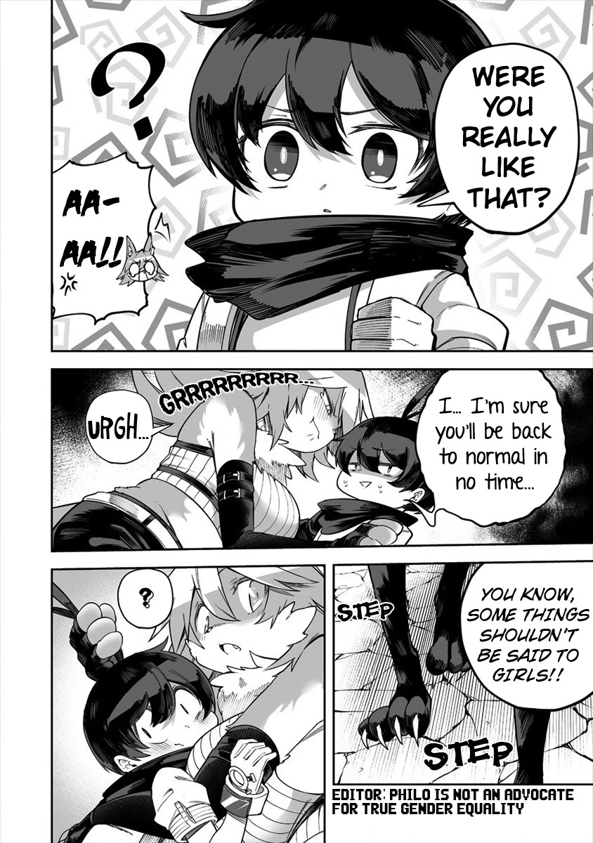 Shiboritoranaide, Onna Shounin-san chapter 21.1 page 4
