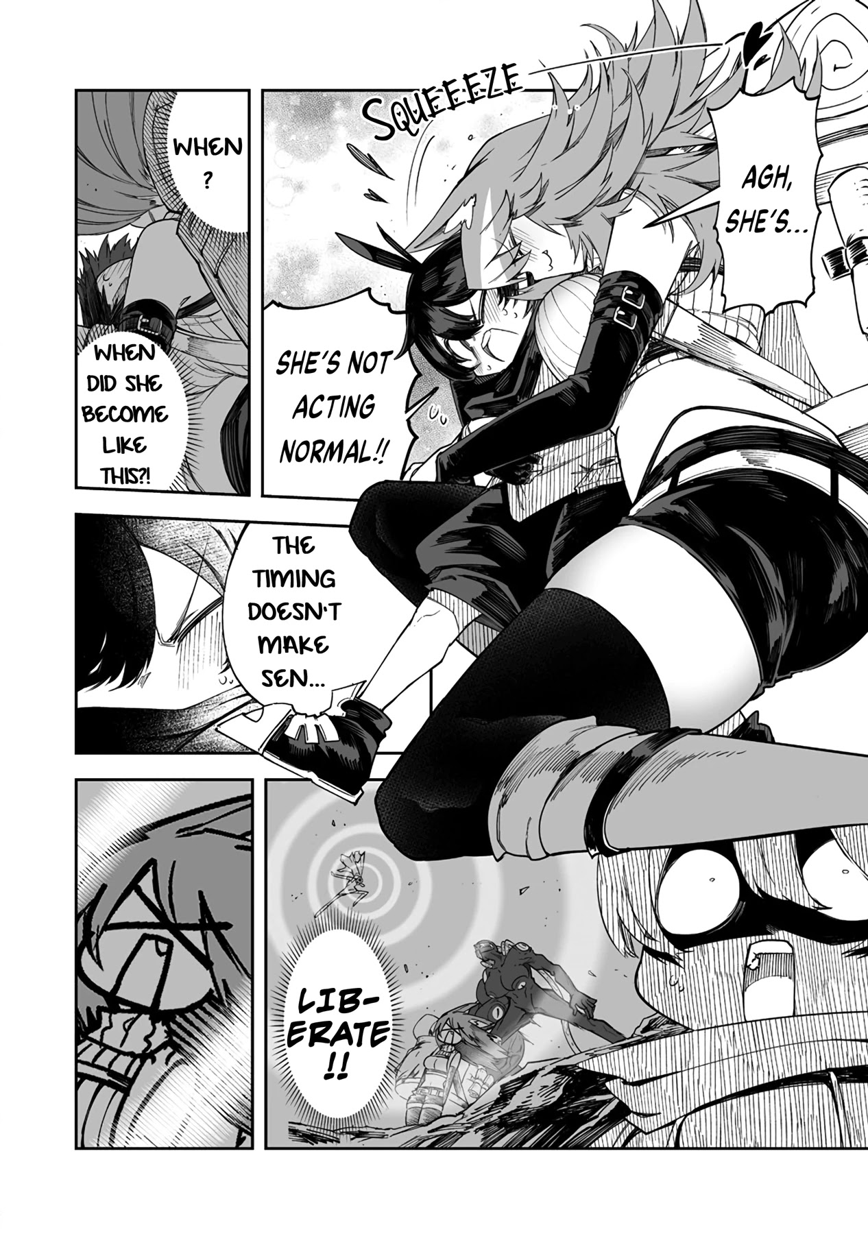 Shiboritoranaide, Onna Shounin-san chapter 32.2 page 2