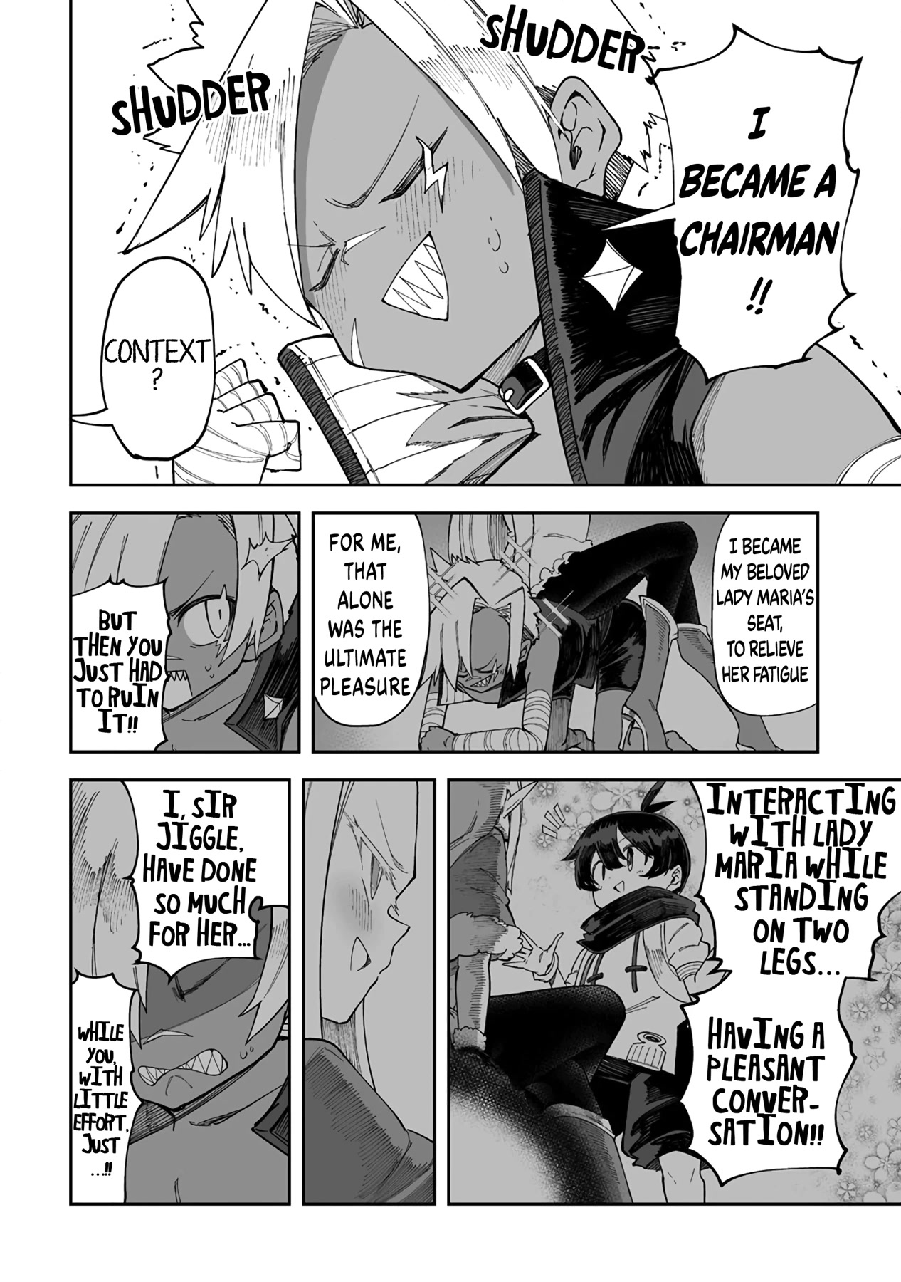 Shiboritoranaide, Onna Shounin-san chapter 34.1 page 10