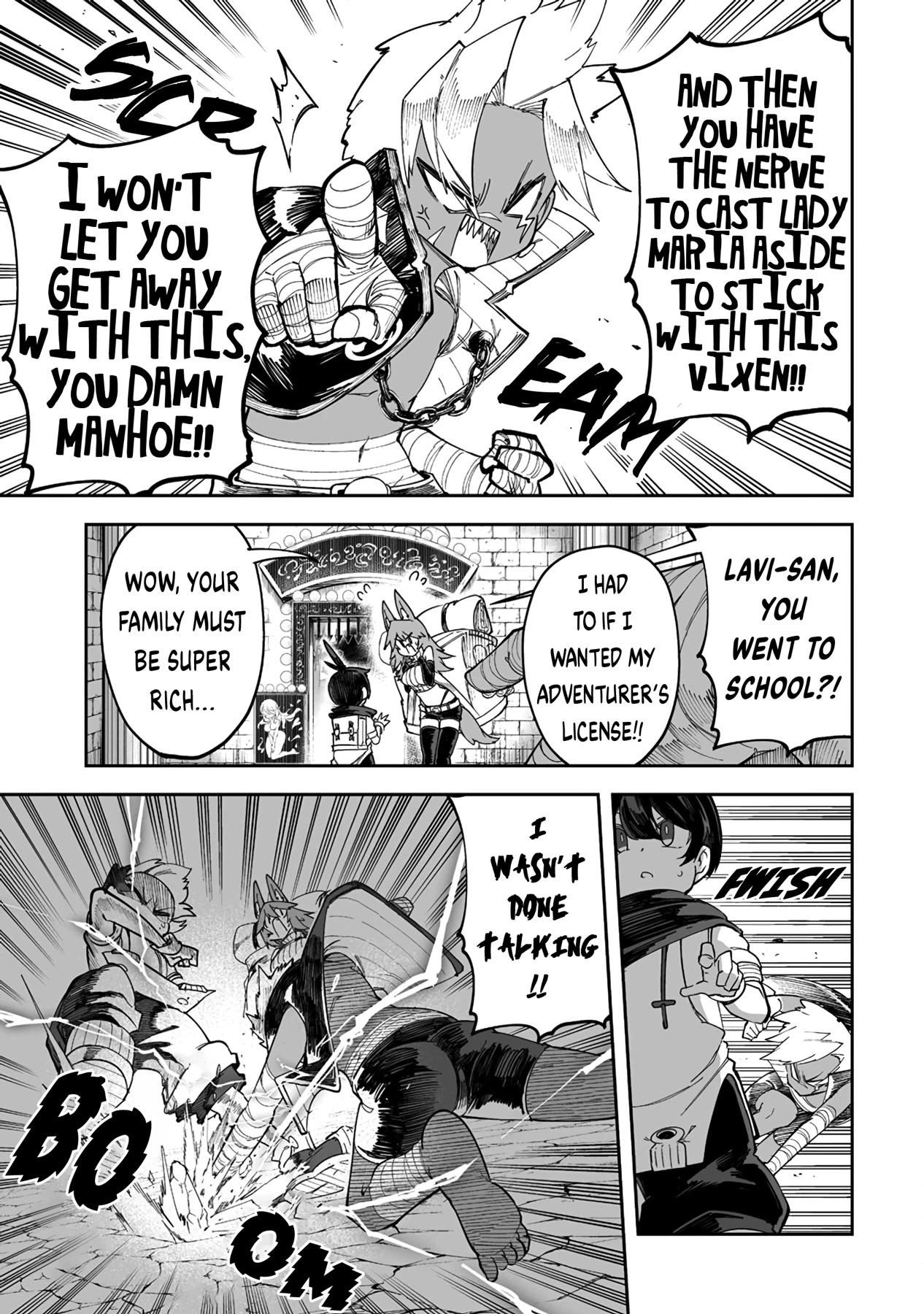 Shiboritoranaide, Onna Shounin-san chapter 34.1 page 11
