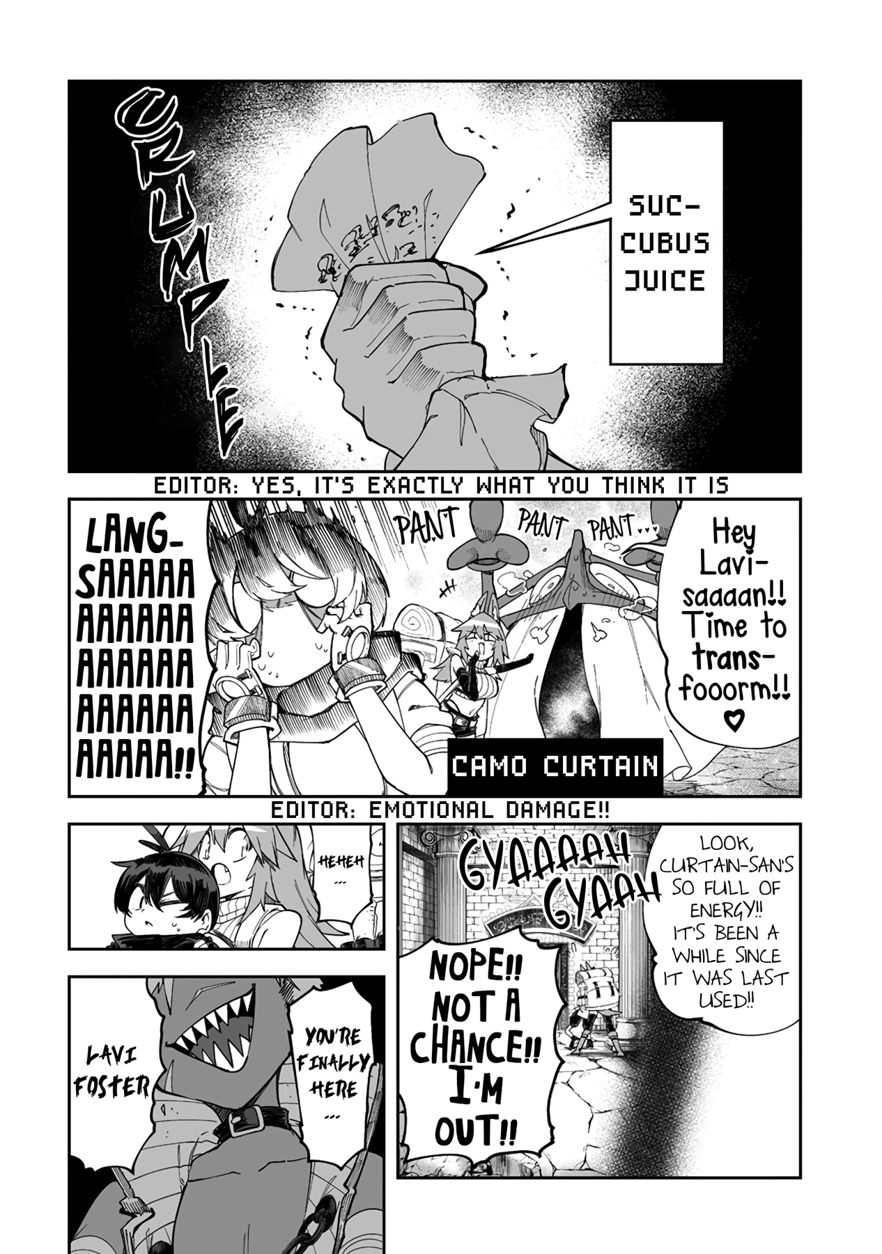 Shiboritoranaide, Onna Shounin-san chapter 34.1 page 4