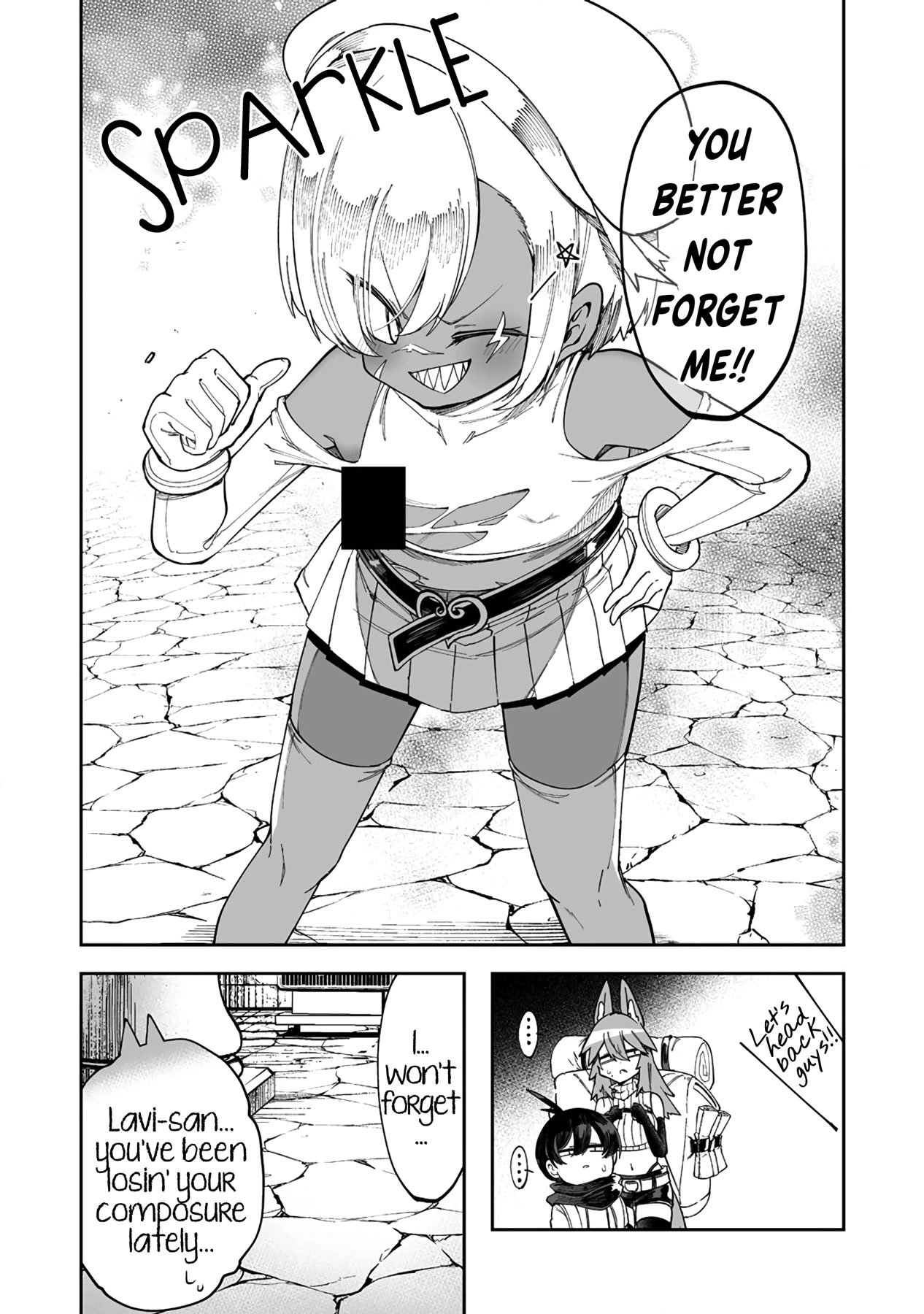 Shiboritoranaide, Onna Shounin-san chapter 34.2 page 14