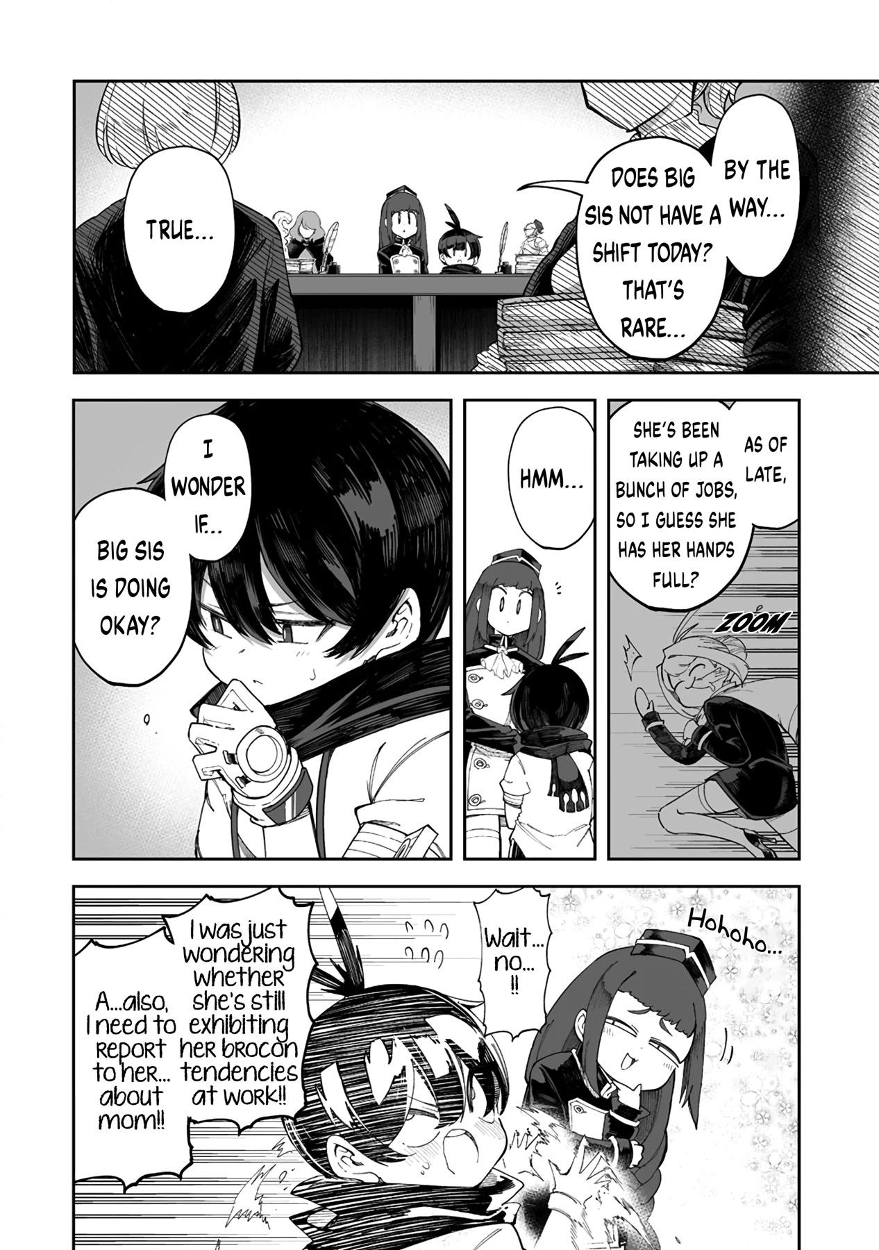 Shiboritoranaide, Onna Shounin-san chapter 35.1 page 2