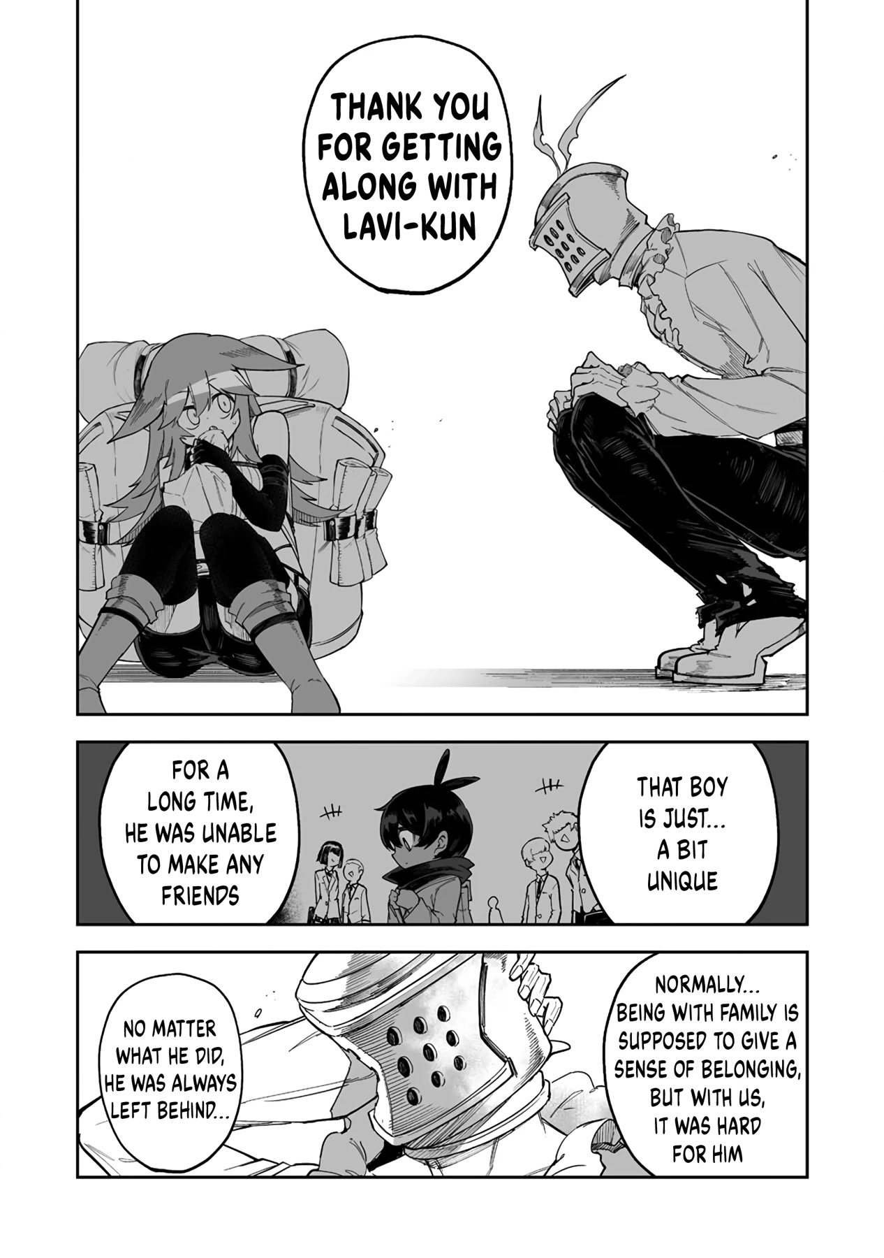 Shiboritoranaide, Onna Shounin-san chapter 38.2 page 13