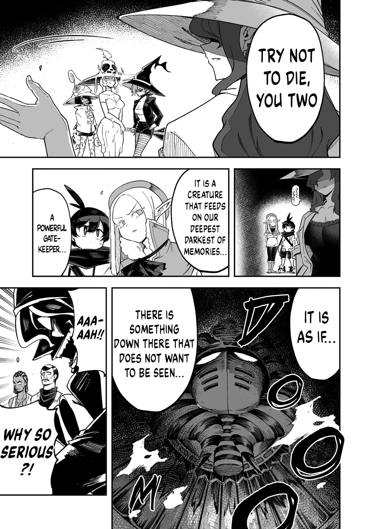 Shiboritoranaide, Onna Shounin-san chapter 40.2 page 5