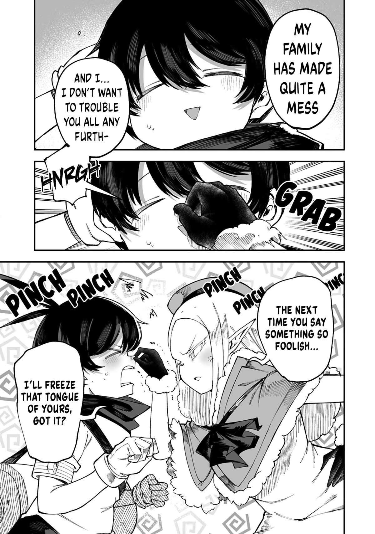 Shiboritoranaide, Onna Shounin-san chapter 42.2 page 7