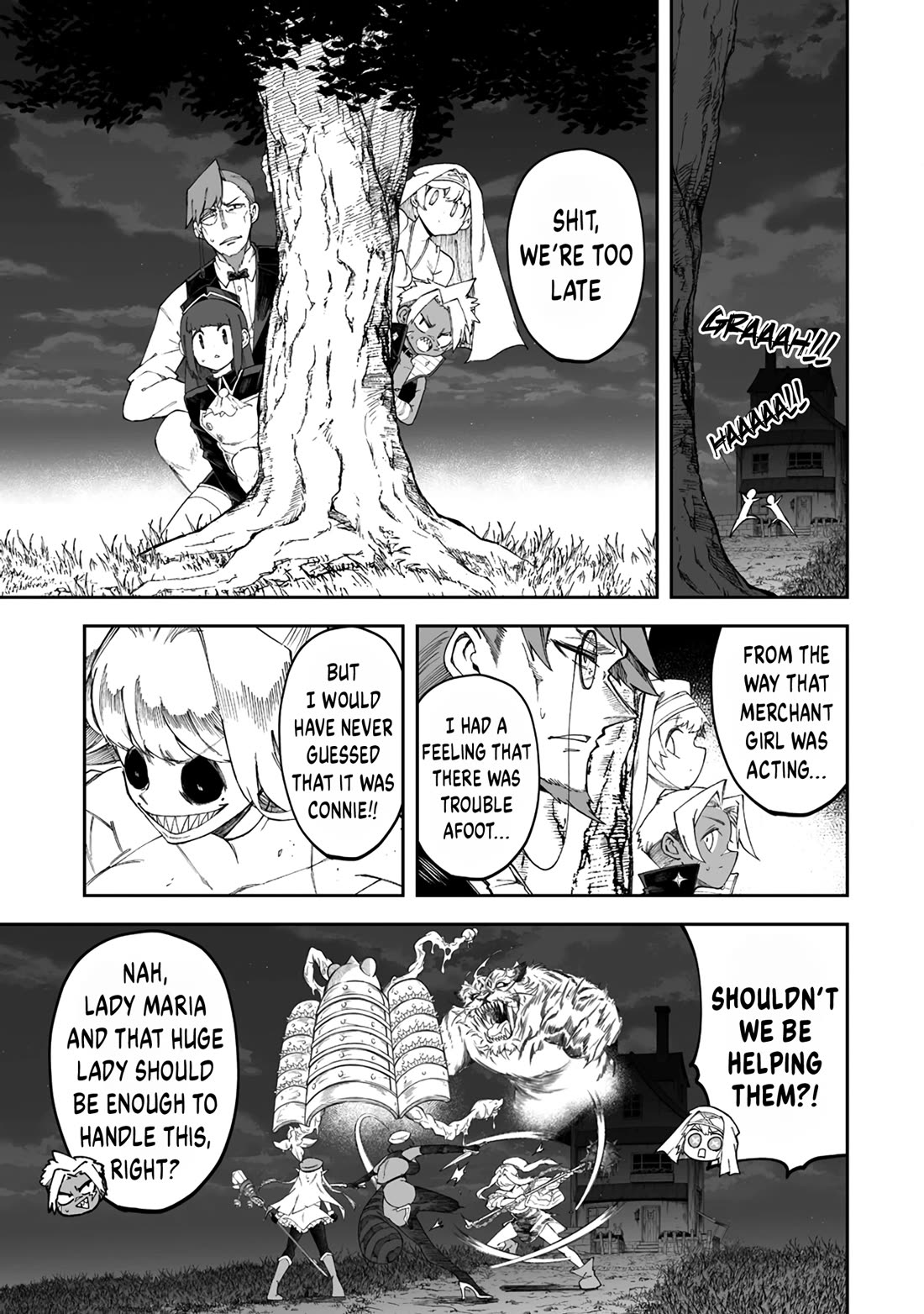 Shiboritoranaide, Onna Shounin-san chapter 48.2 page 1
