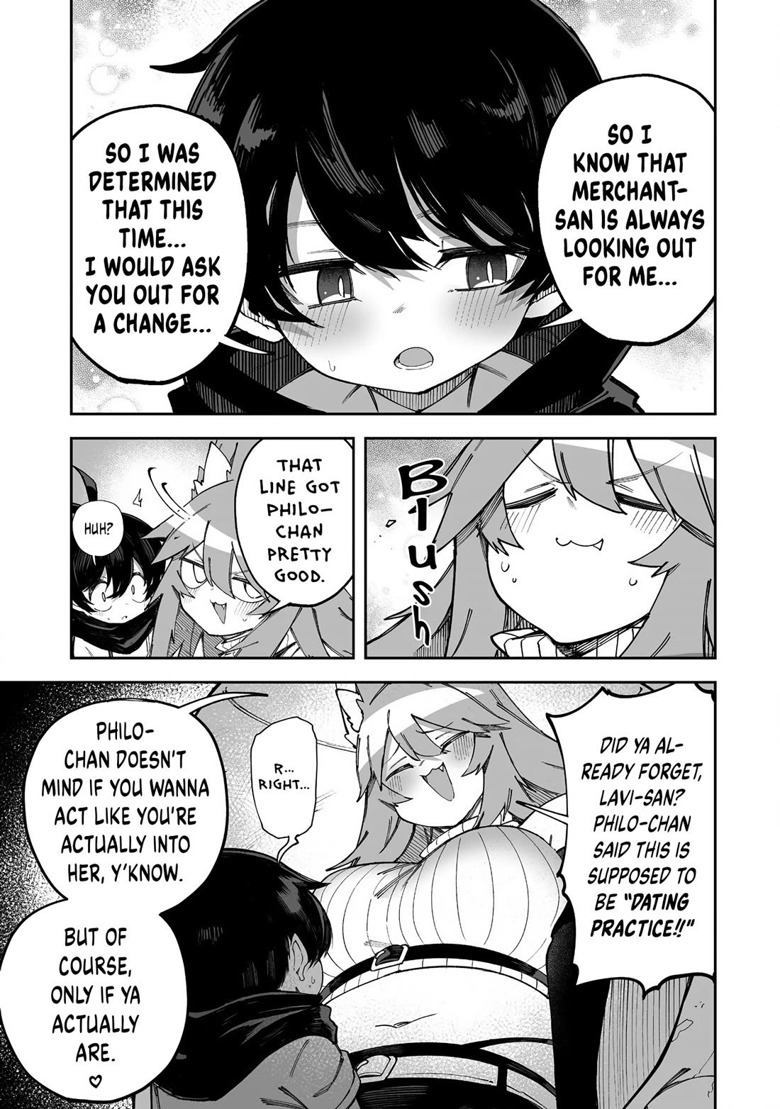 Shiboritoranaide, Onna Shounin-san chapter 57.2 page 7