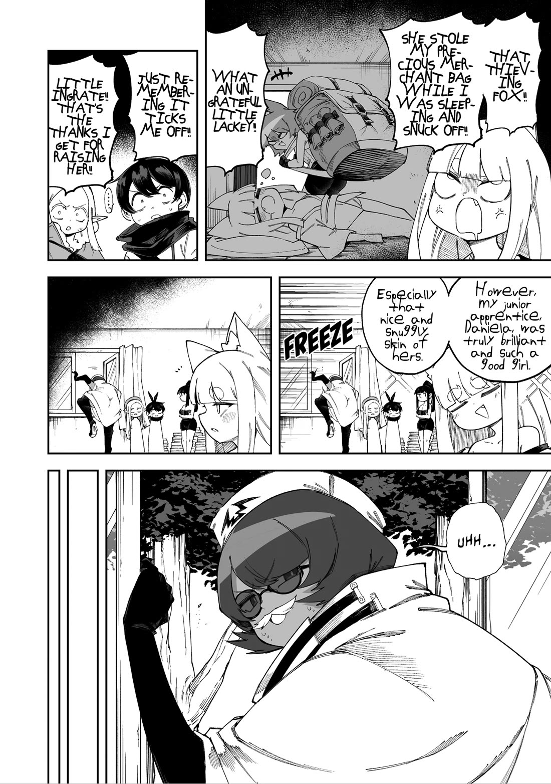 Shiboritoranaide, Onna Shounin-san chapter 65 page 8