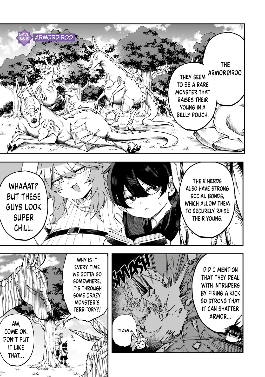 Shiboritoranaide, Onna Shounin-san chapter 66.5 page 1