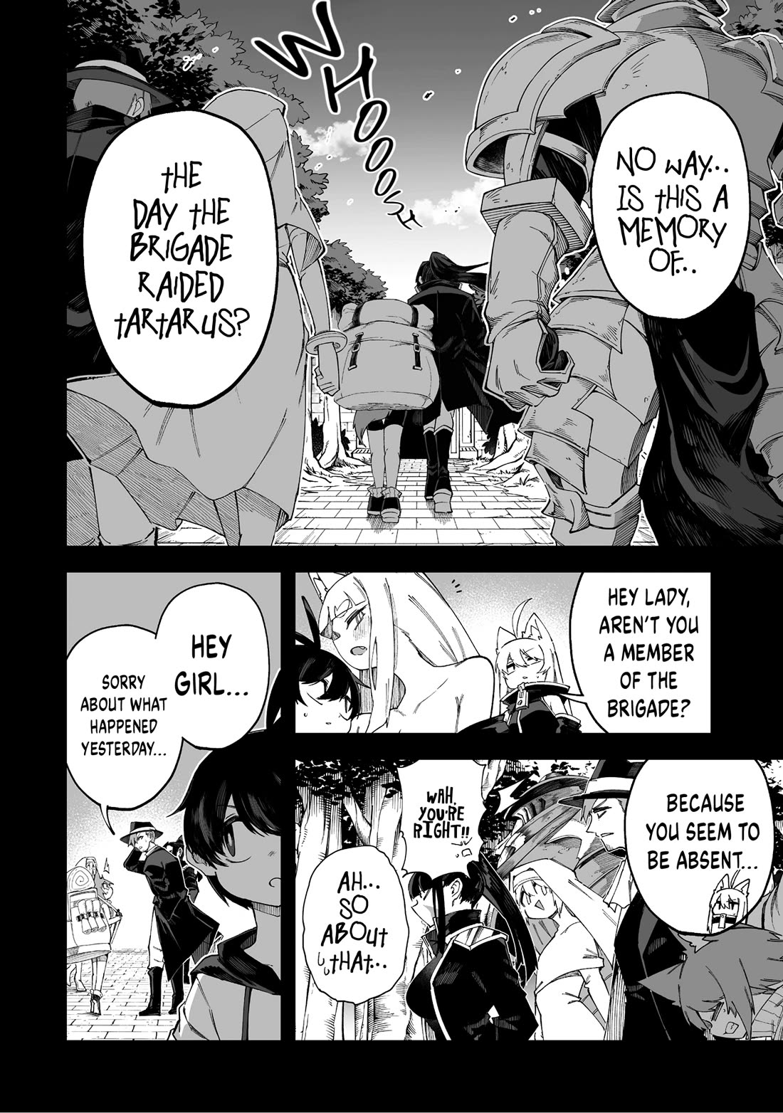 Shiboritoranaide, Onna Shounin-san chapter 67 page 2