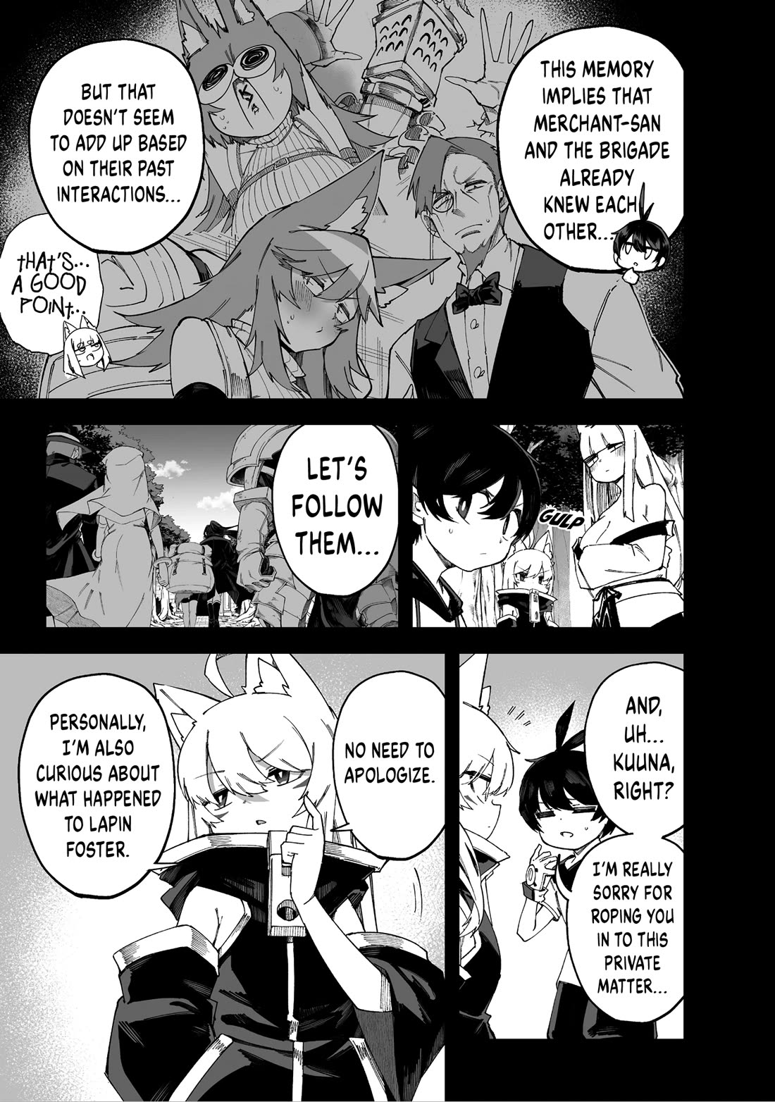 Shiboritoranaide, Onna Shounin-san chapter 67 page 9