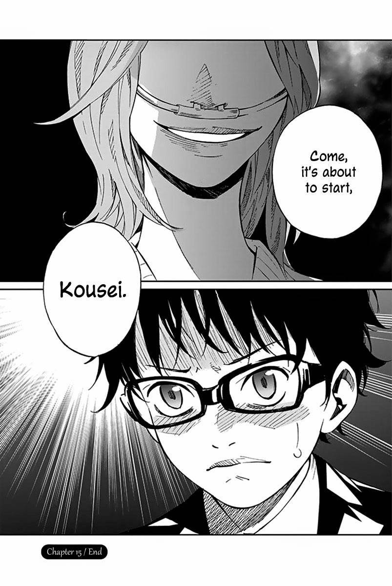 Shigatsu wa Kimi no Uso chapter 15 page 43