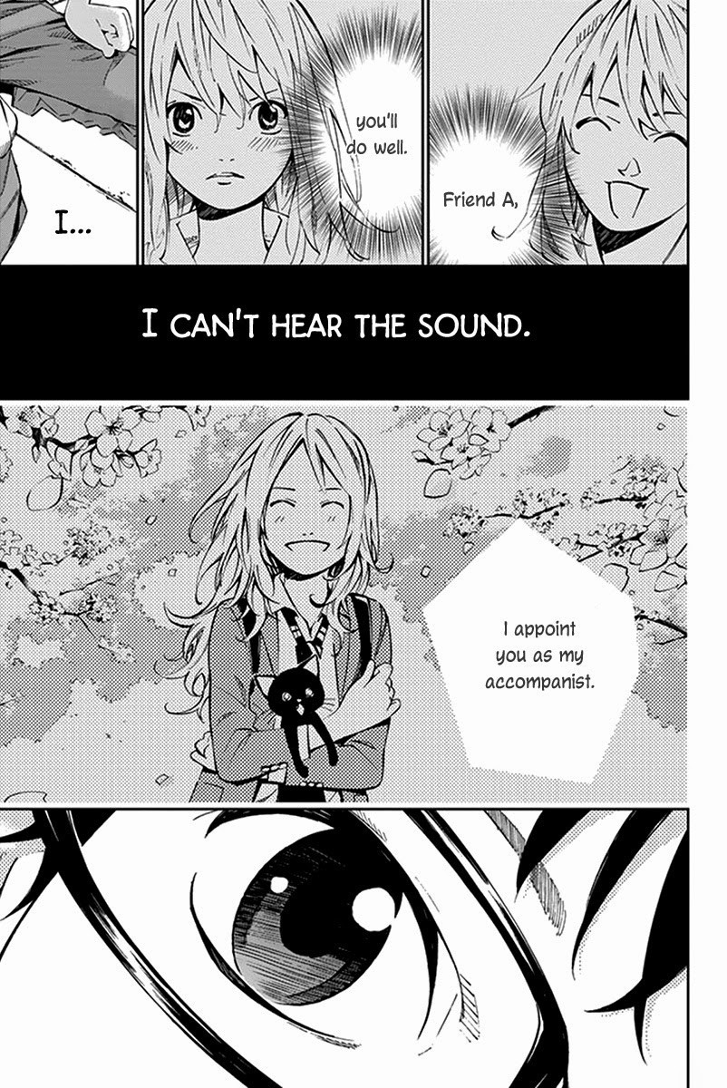 Shigatsu wa Kimi no Uso chapter 17 page 44