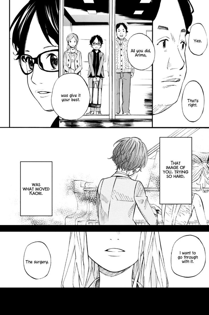 Shigatsu wa Kimi no Uso chapter 37 page 23